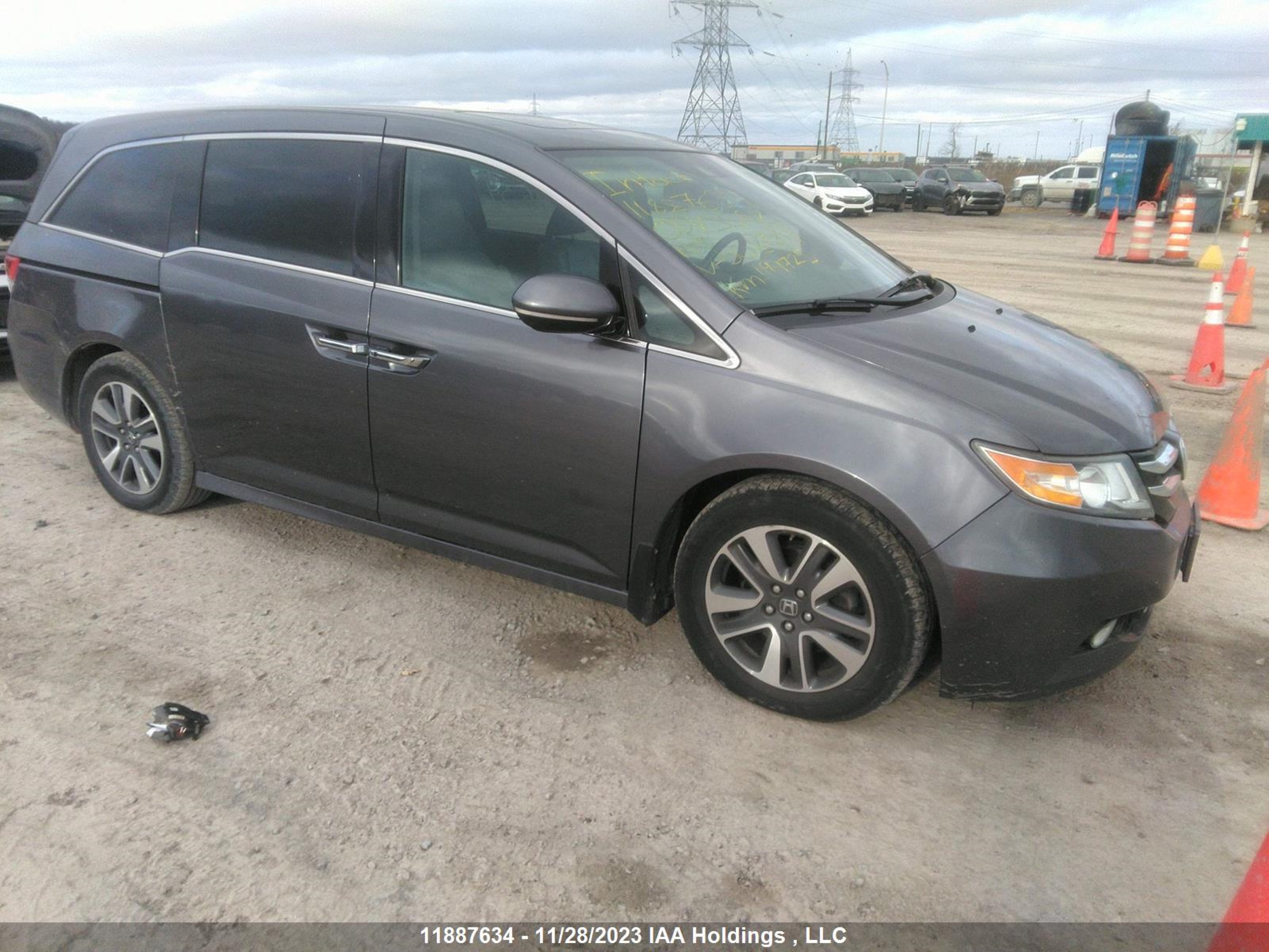 HONDA ODYSSEY 2015 5fnrl5h9xfb508789