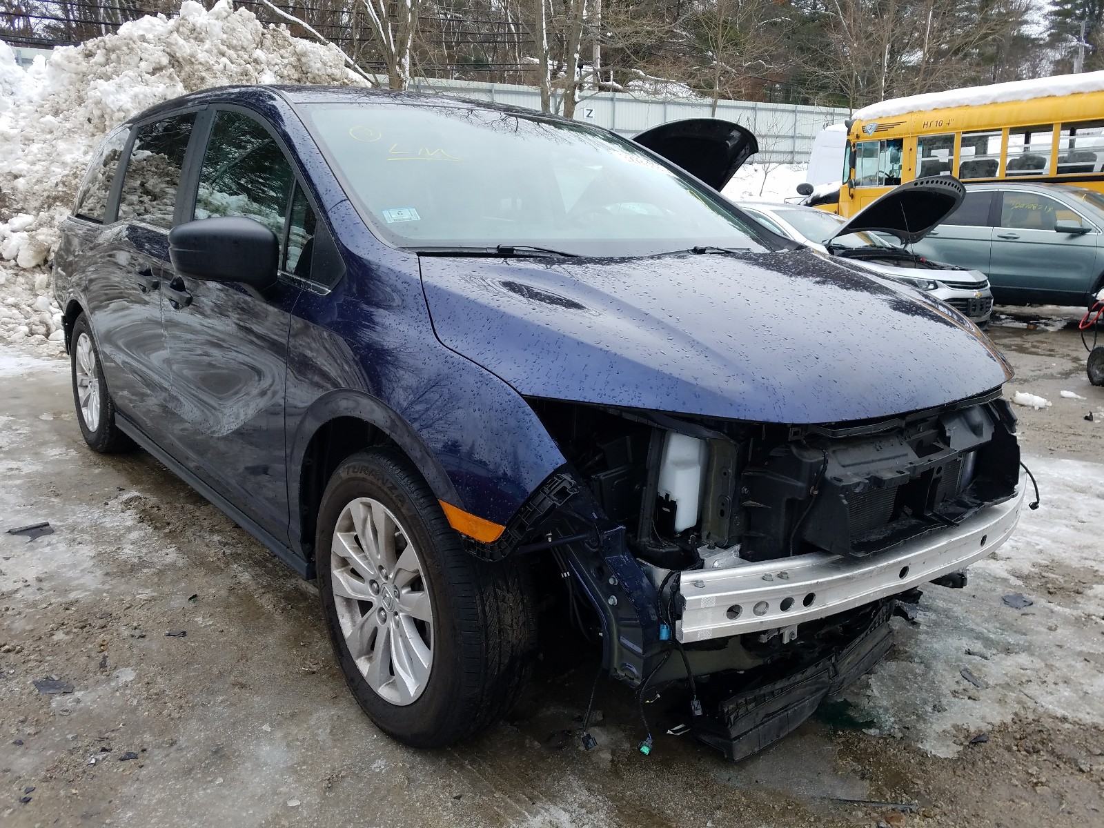 HONDA ODYSSEY LX 2019 5fnrl6h21kb056671