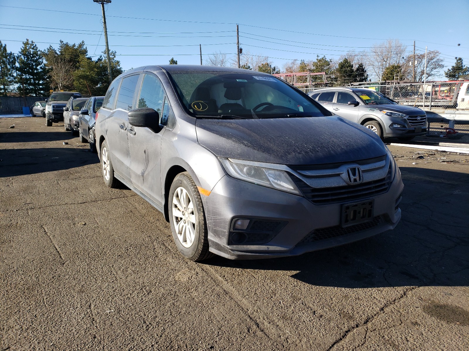 HONDA ODYSSEY LX 2019 5fnrl6h24kb137874