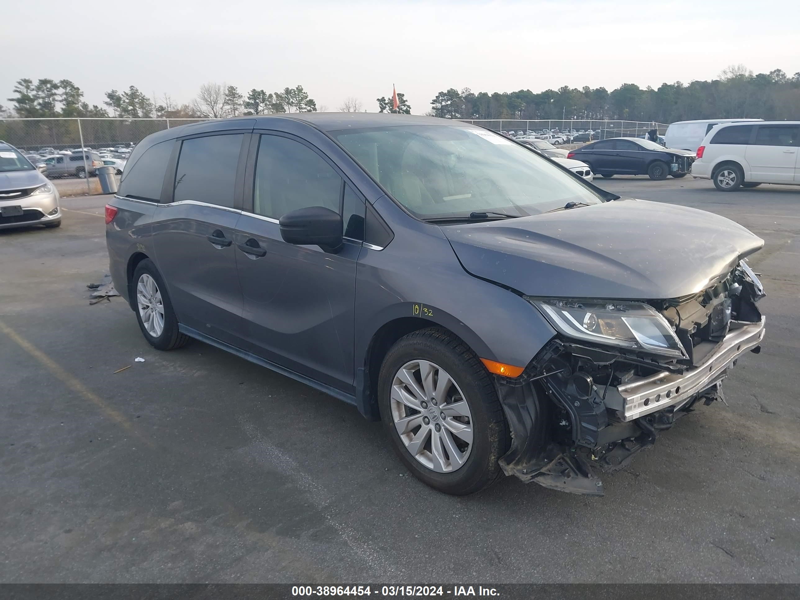 HONDA ODYSSEY 2019 5fnrl6h2xkb126104