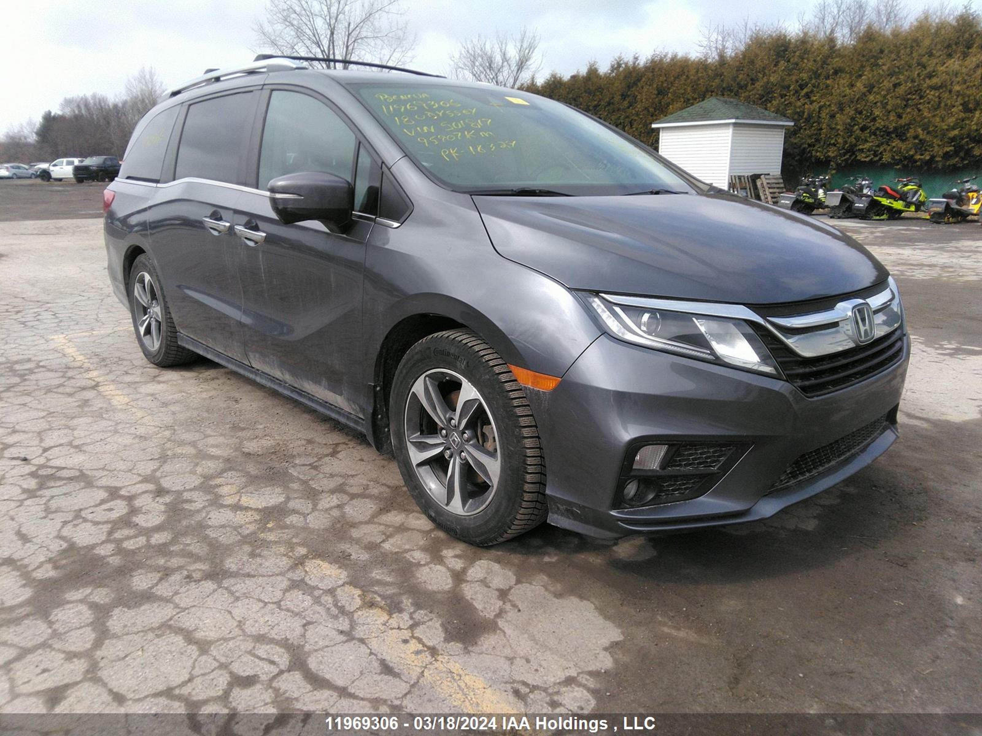 HONDA ODYSSEY 2018 5fnrl6h45jb501817