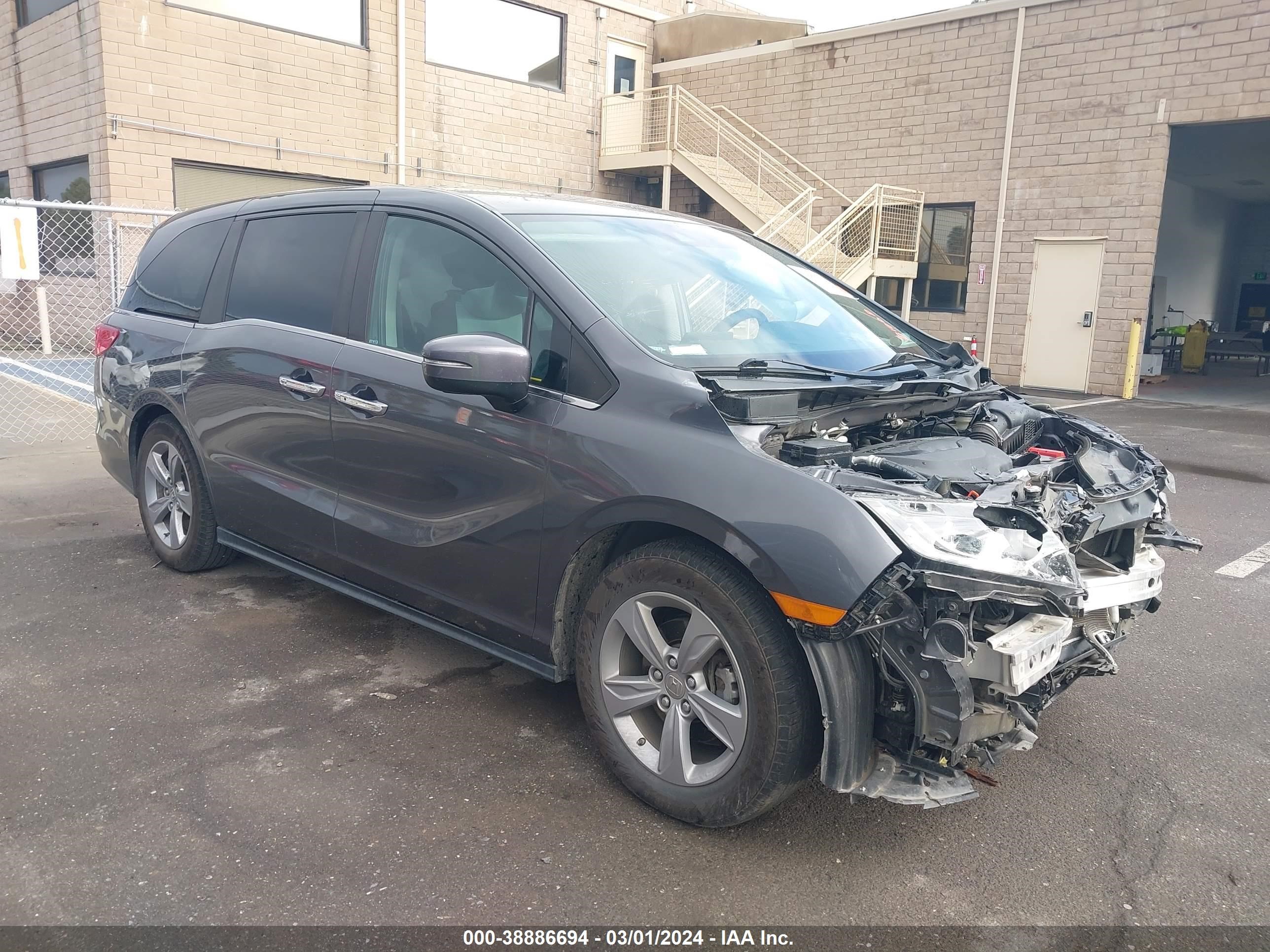 HONDA ODYSSEY 2019 5fnrl6h56kb043554