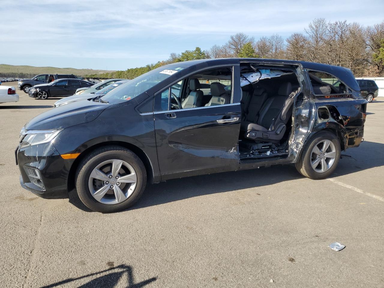 HONDA ODYSSEY 2019 5fnrl6h72kb030009