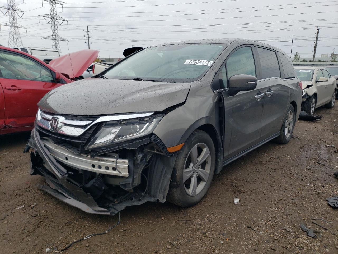 HONDA ODYSSEY 2018 5fnrl6h73jb044998