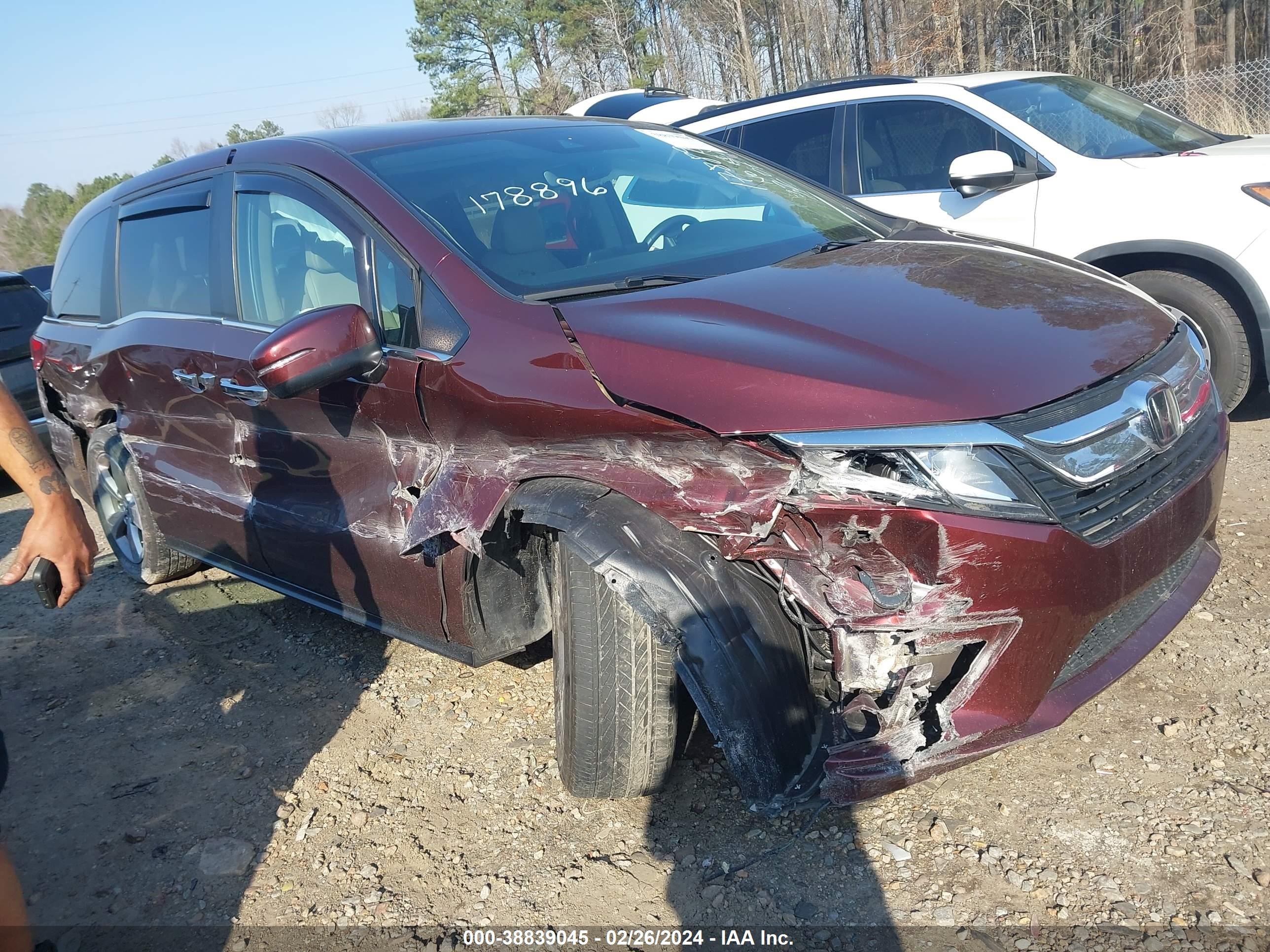 HONDA ODYSSEY 2020 5fnrl6h74lb033267