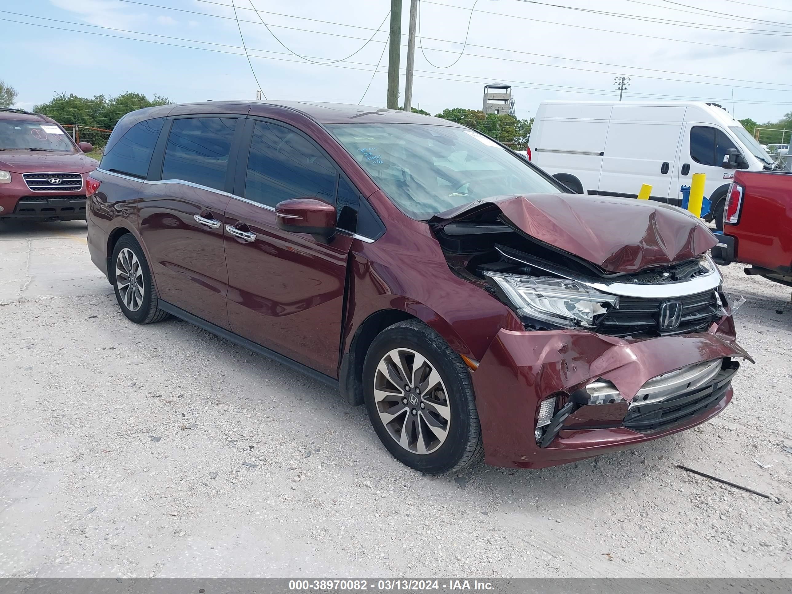 HONDA ODYSSEY 2021 5fnrl6h77mb005223