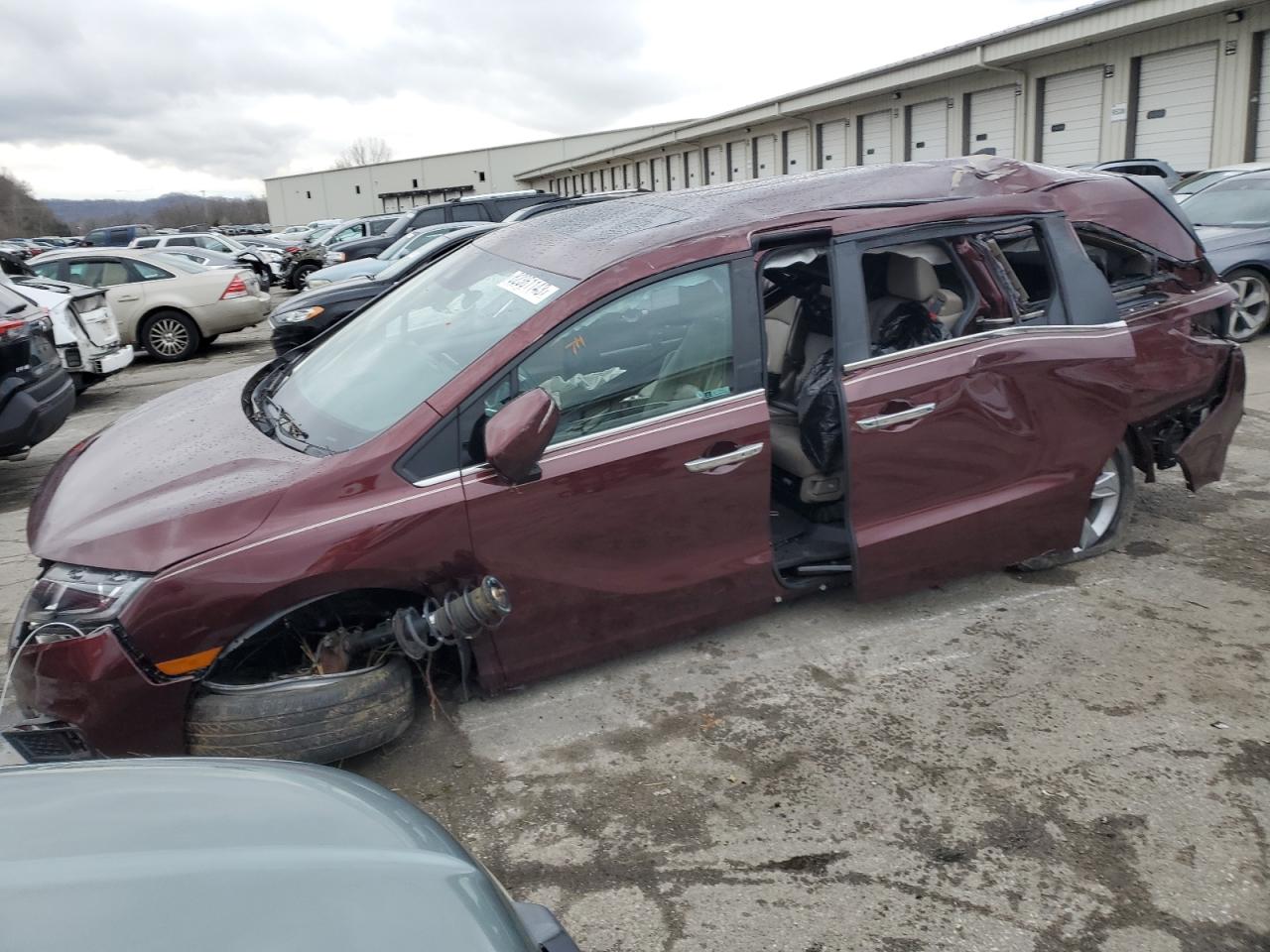 HONDA ODYSSEY 2019 5fnrl6h78kb058221