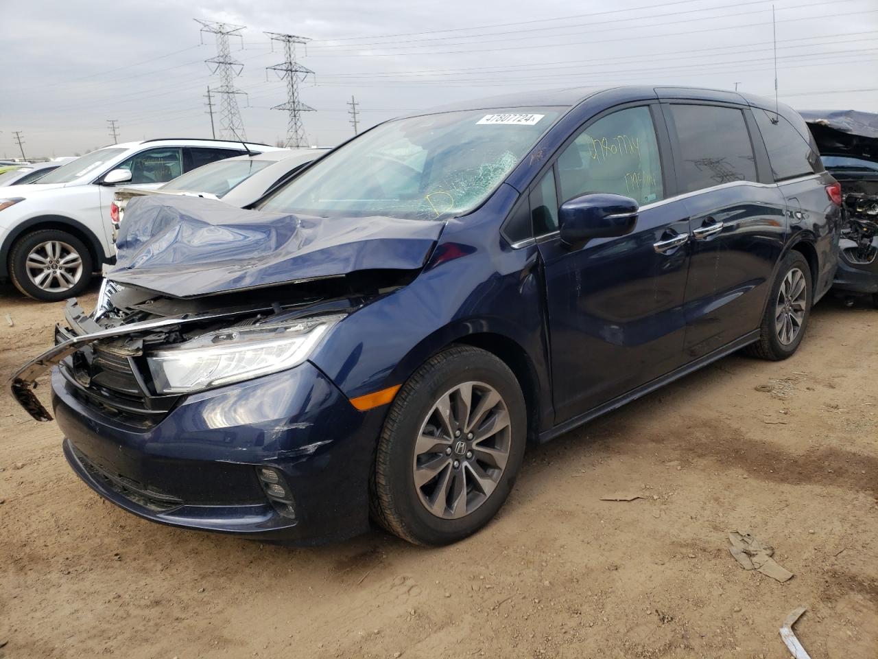 HONDA ODYSSEY 2022 5fnrl6h78nb034277