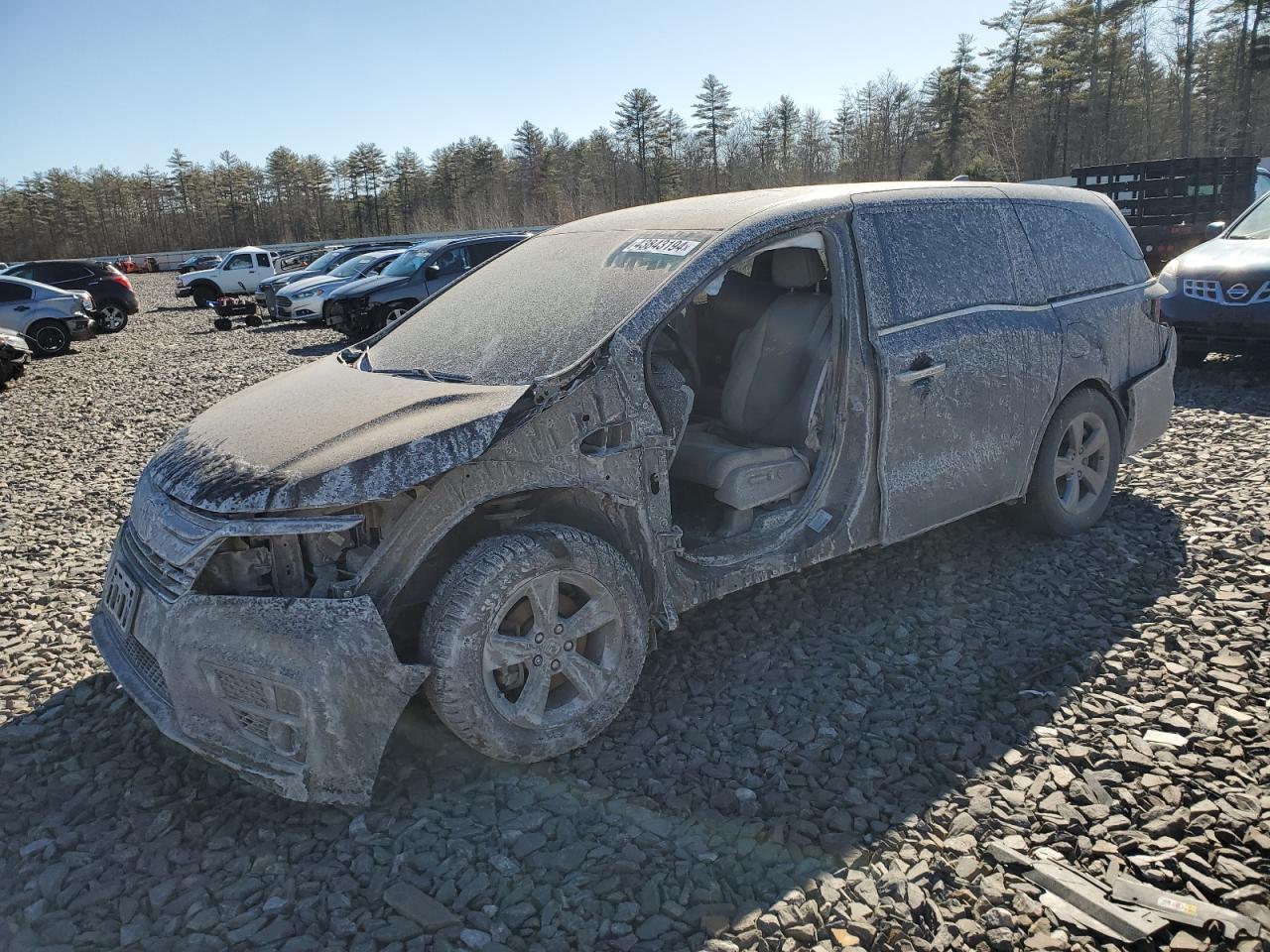 HONDA ODYSSEY 2019 5fnrl6h79kb017127