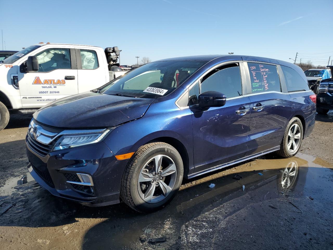 HONDA ODYSSEY 2018 5fnrl6h89jb001498