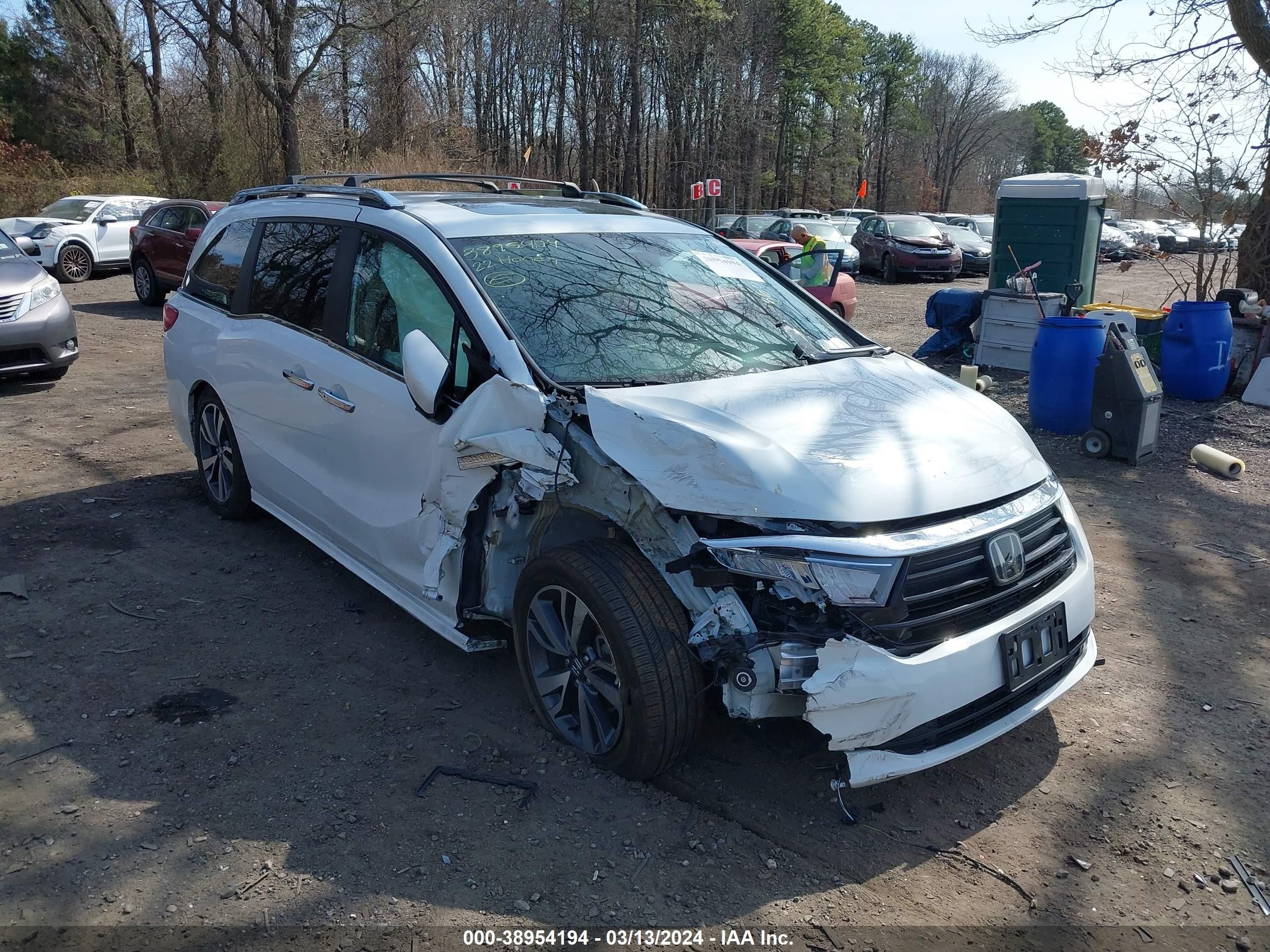 HONDA ODYSSEY 2022 5fnrl6h89nb037231