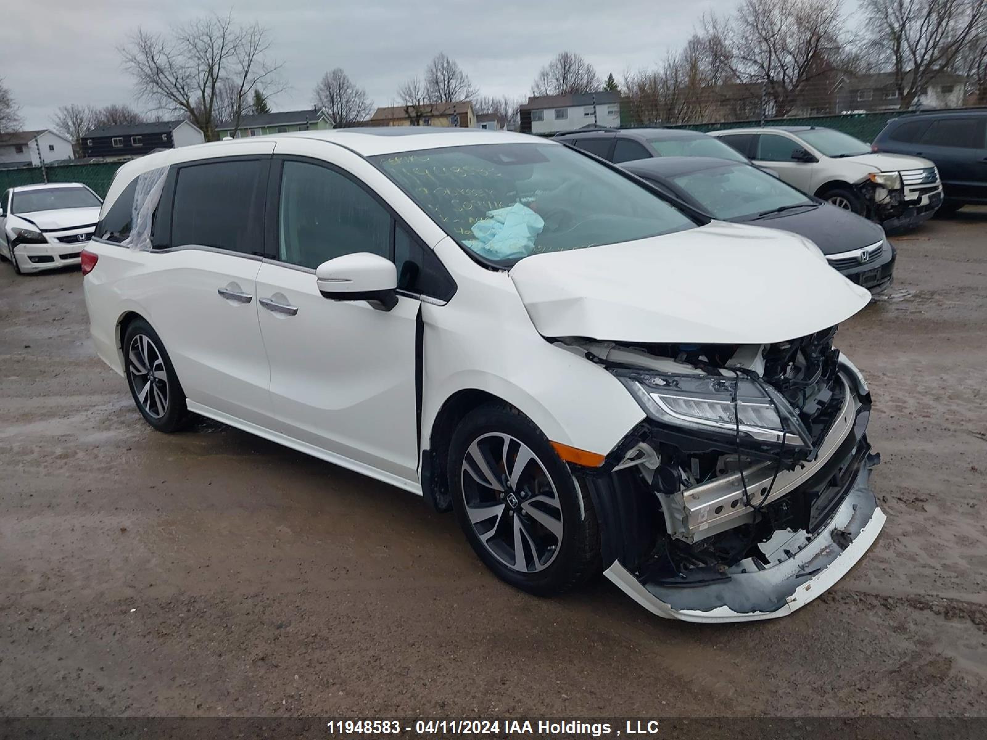 HONDA ODYSSEY 2019 5fnrl6h8xkb509416