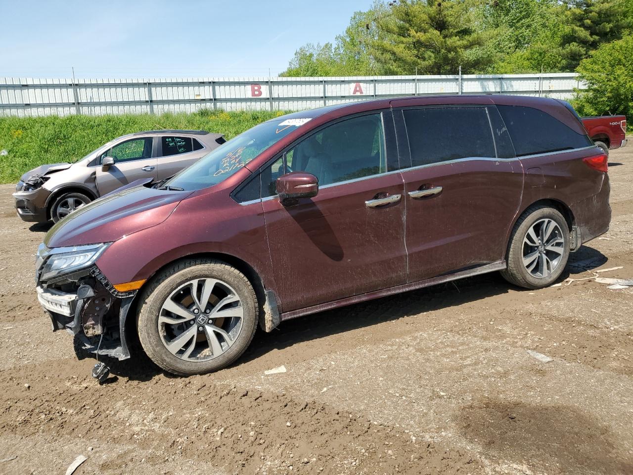 HONDA ODYSSEY 2018 5fnrl6h91jb021723