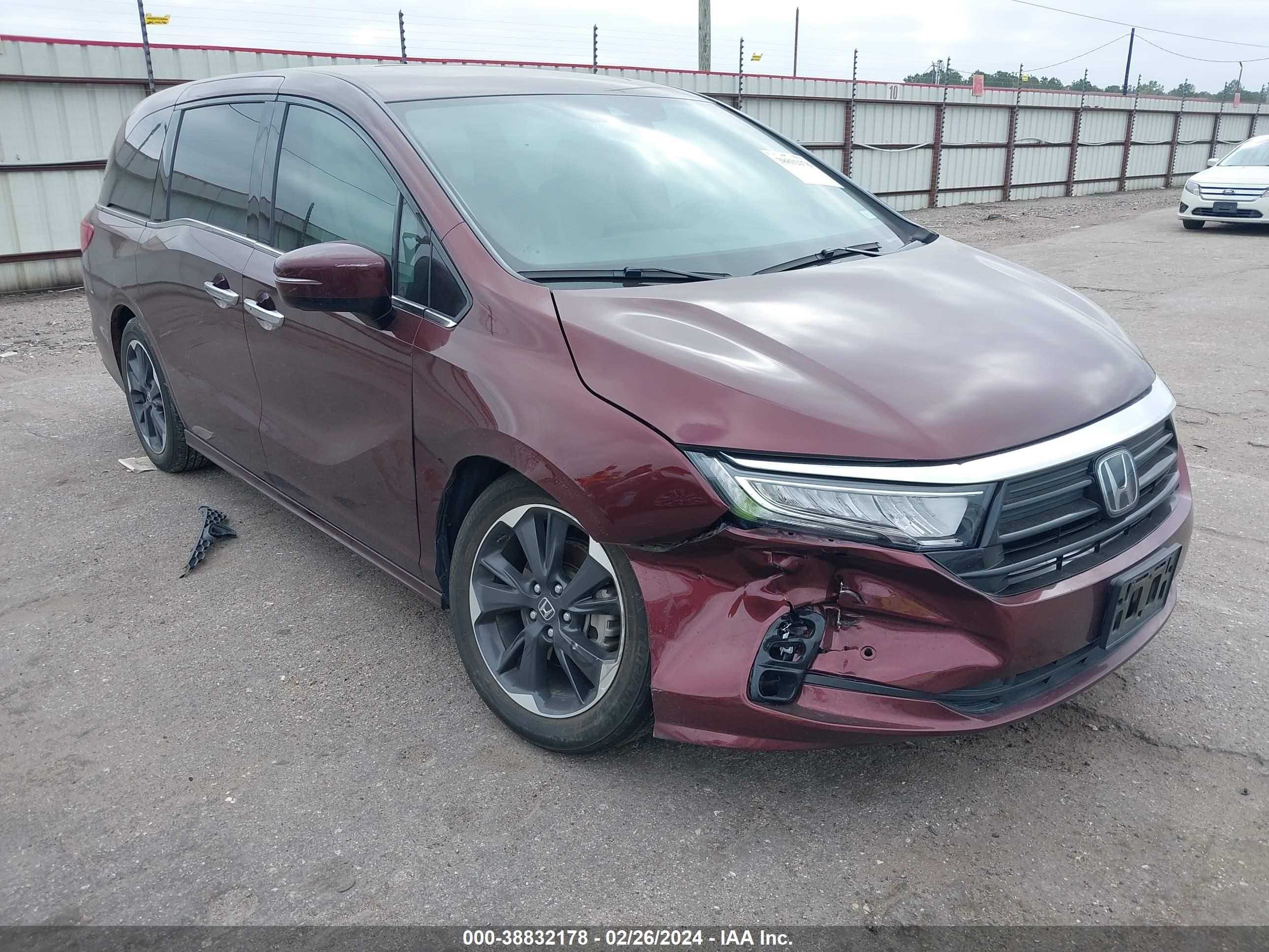 HONDA ODYSSEY 2021 5fnrl6h99mb013017