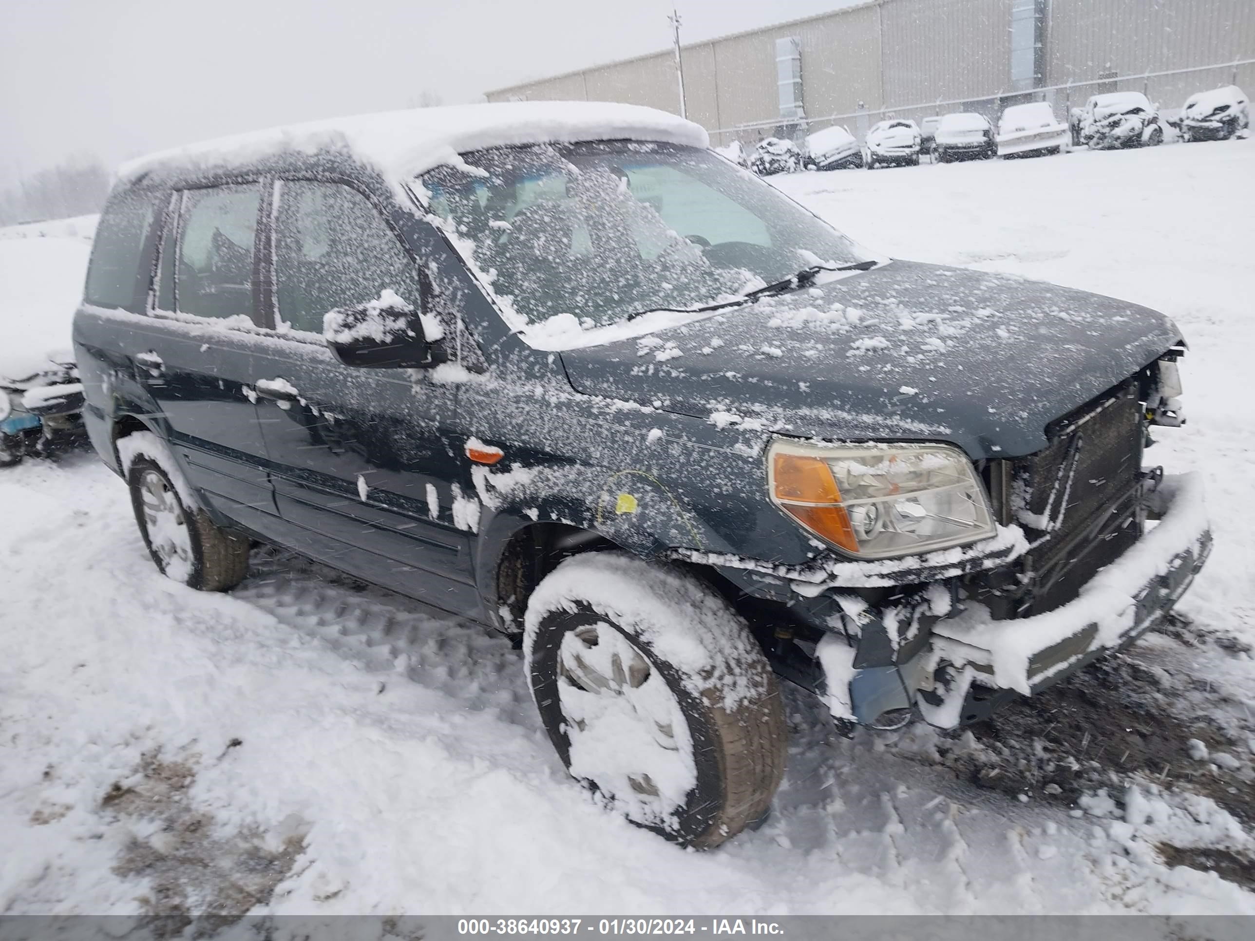 HONDA PILOT 2006 5fnyf18116b000927