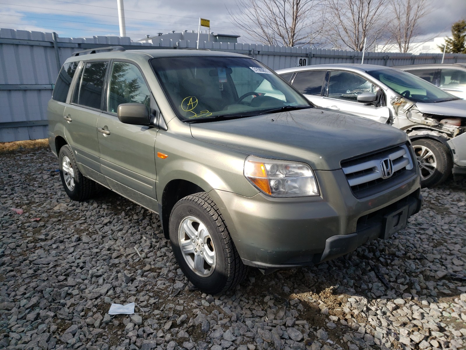 HONDA PILOT LX 2008 5fnyf18118b503098