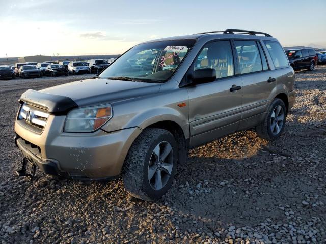 HONDA PILOT 2007 5fnyf18197b010915