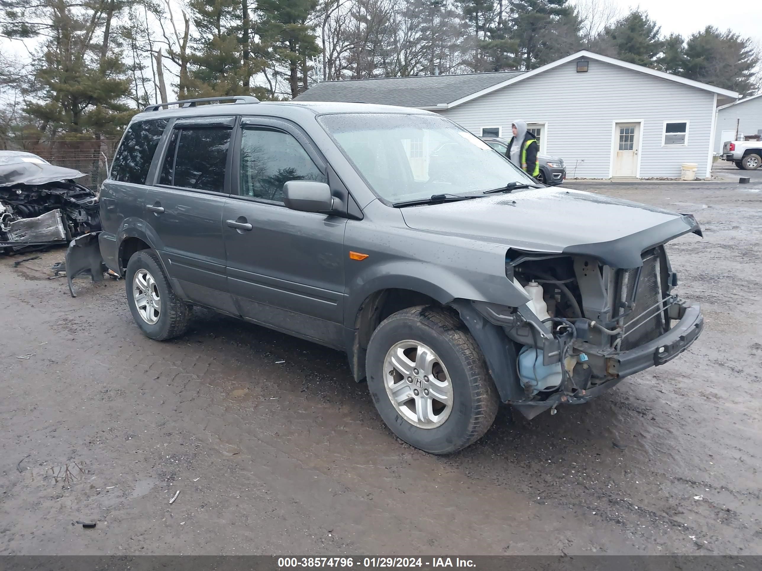 HONDA PILOT 2008 5fnyf18208b050925