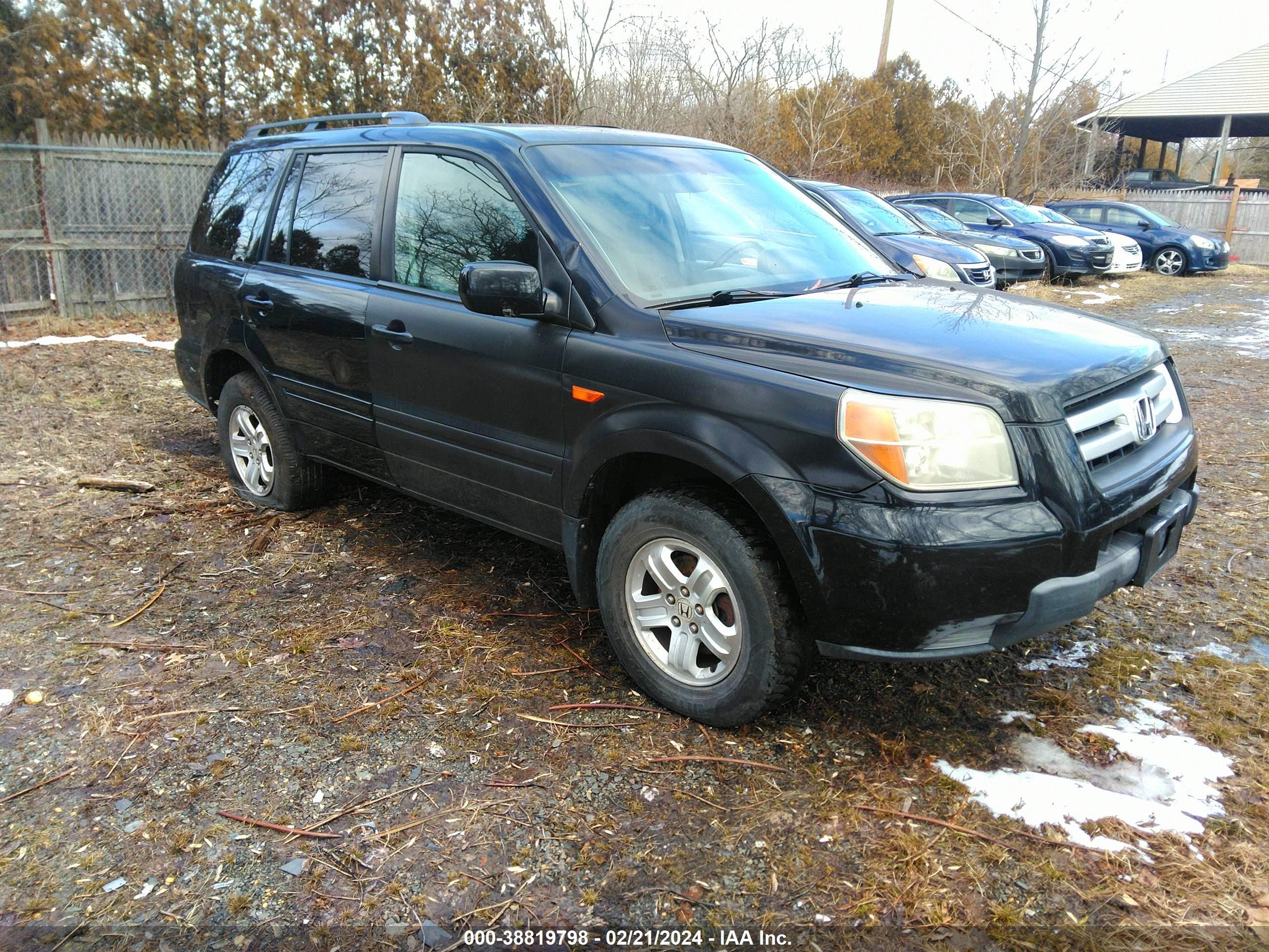 HONDA PILOT 2008 5fnyf18258b032730