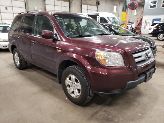 HONDA PILOT VP 2008 5fnyf18258b050810