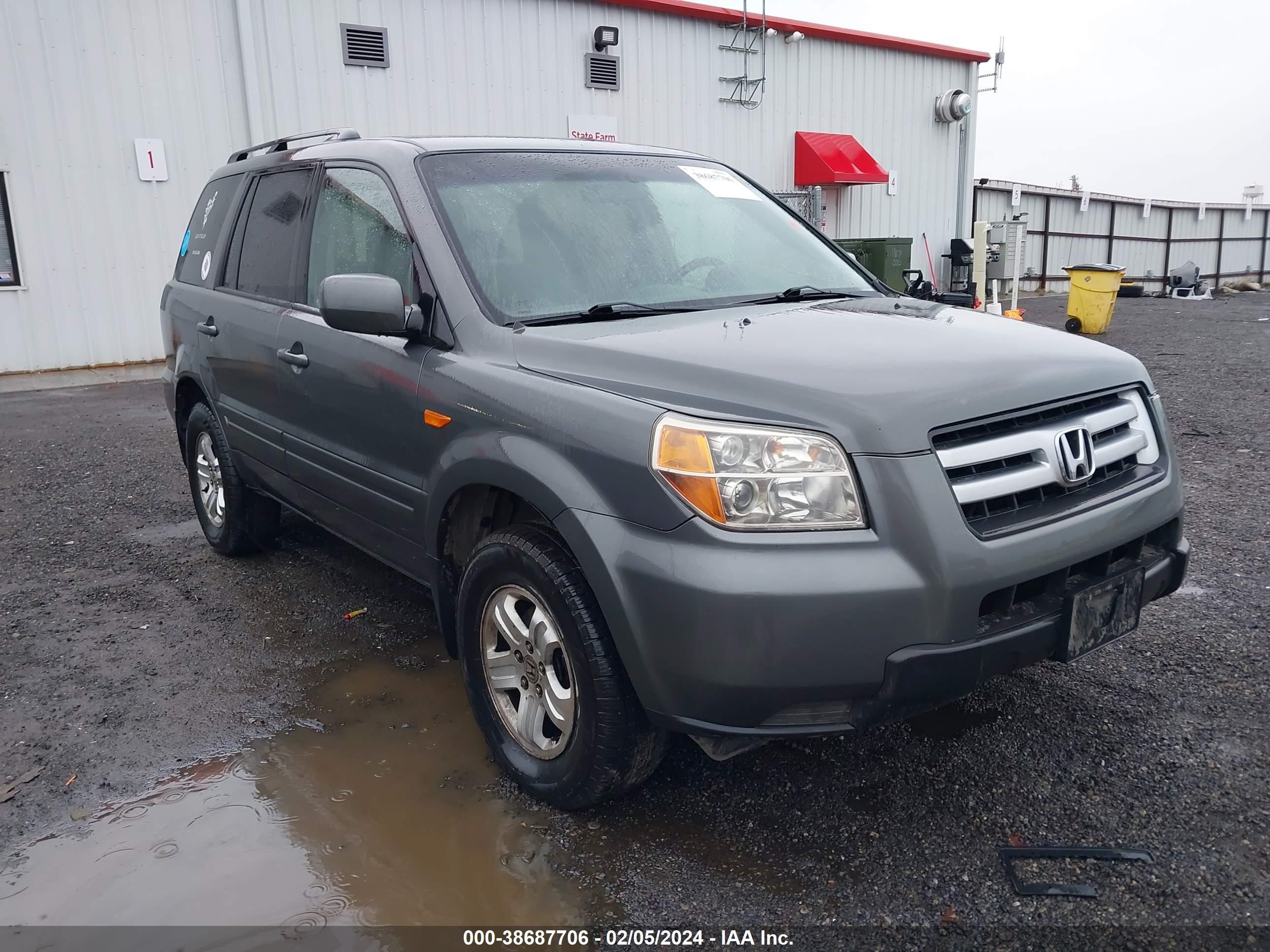 HONDA PILOT 2008 5fnyf18258b122458