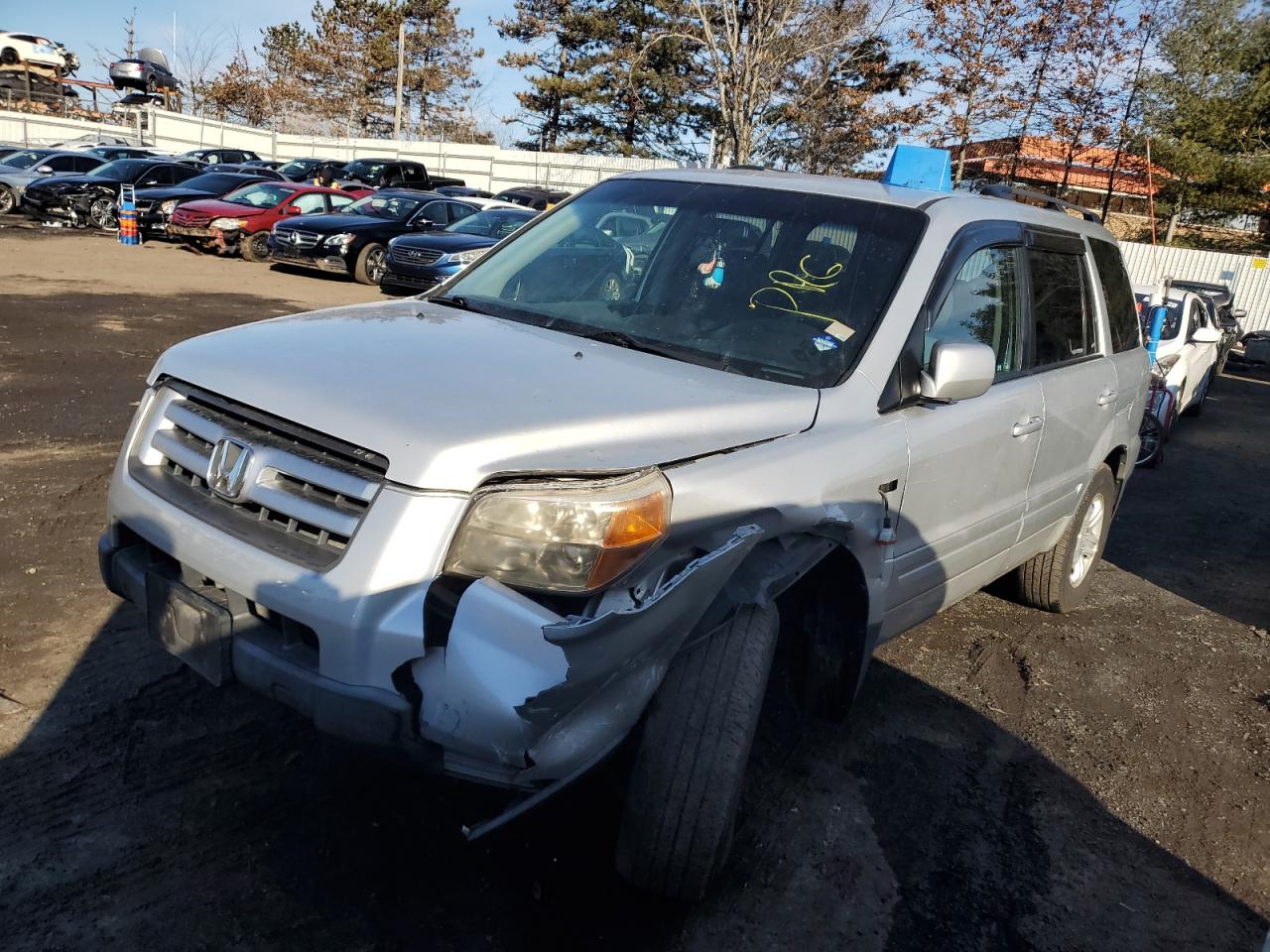 HONDA PILOT 2008 5fnyf18278b041400