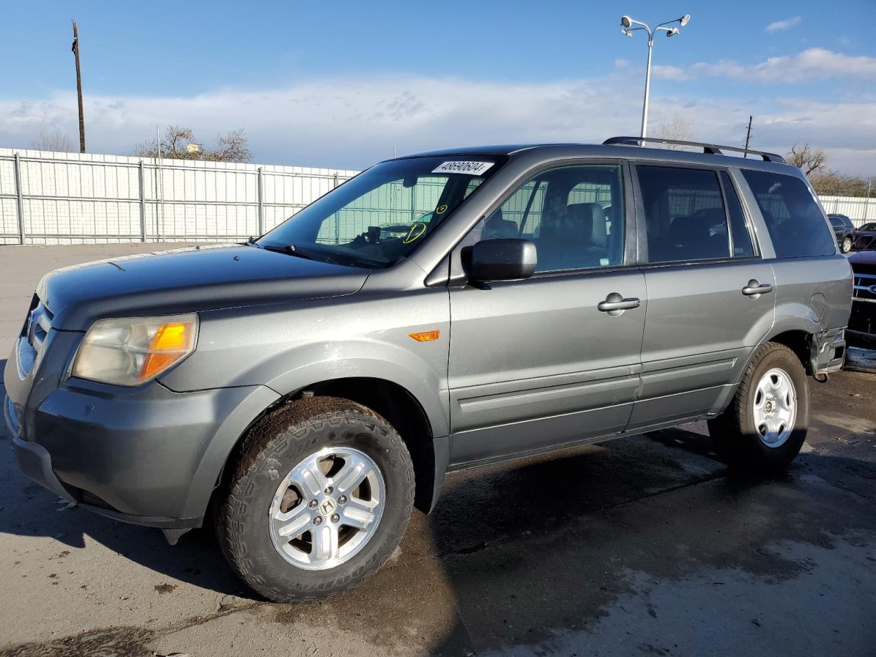 HONDA PILOT 2008 5fnyf18288b019597