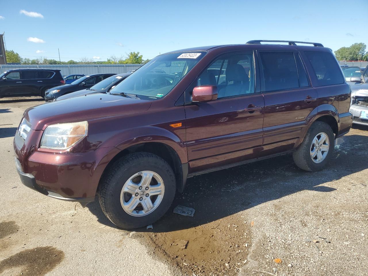 HONDA PILOT 2008 5fnyf182x8b049605