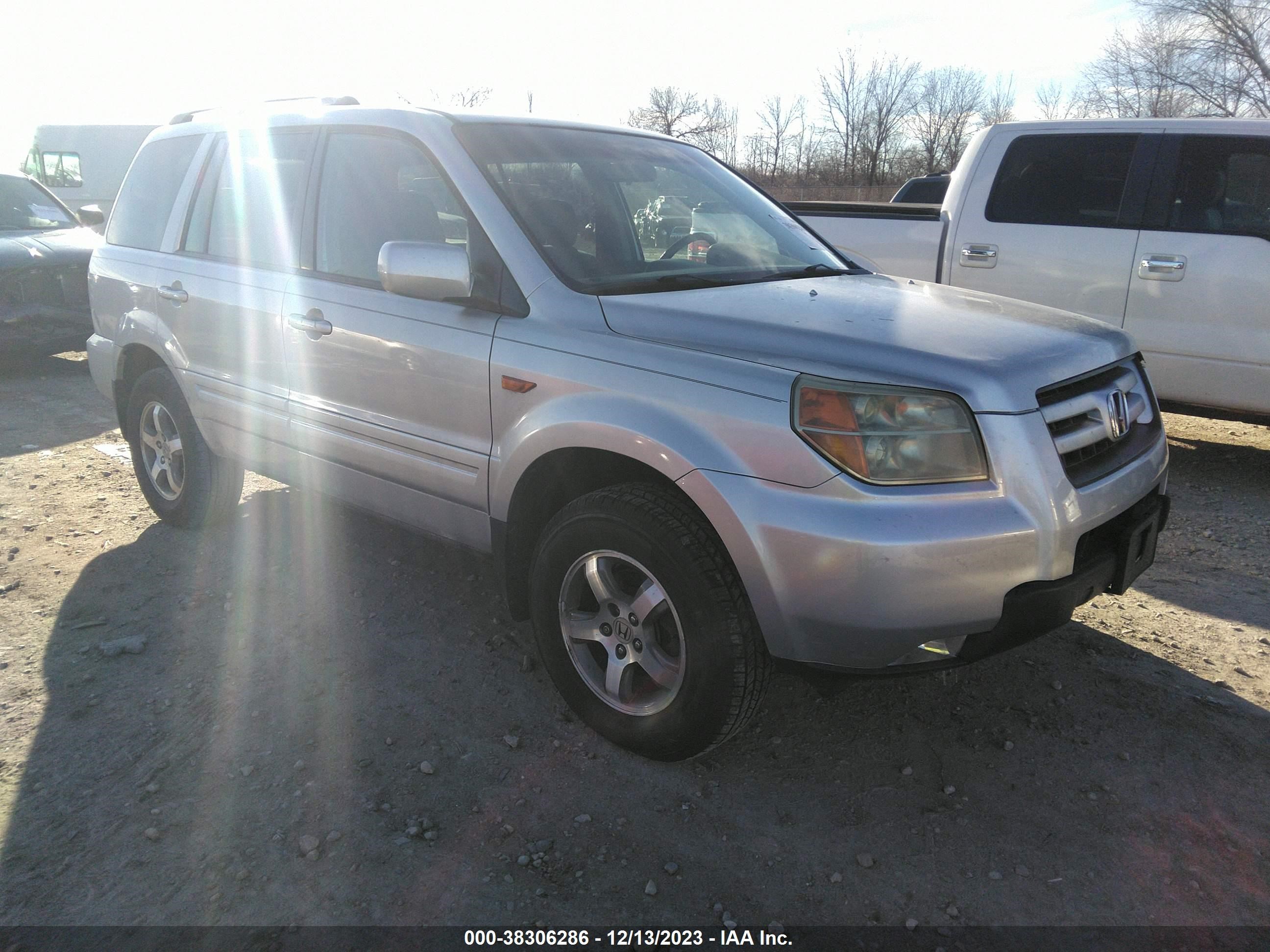 HONDA PILOT 2008 5fnyf18308b048777