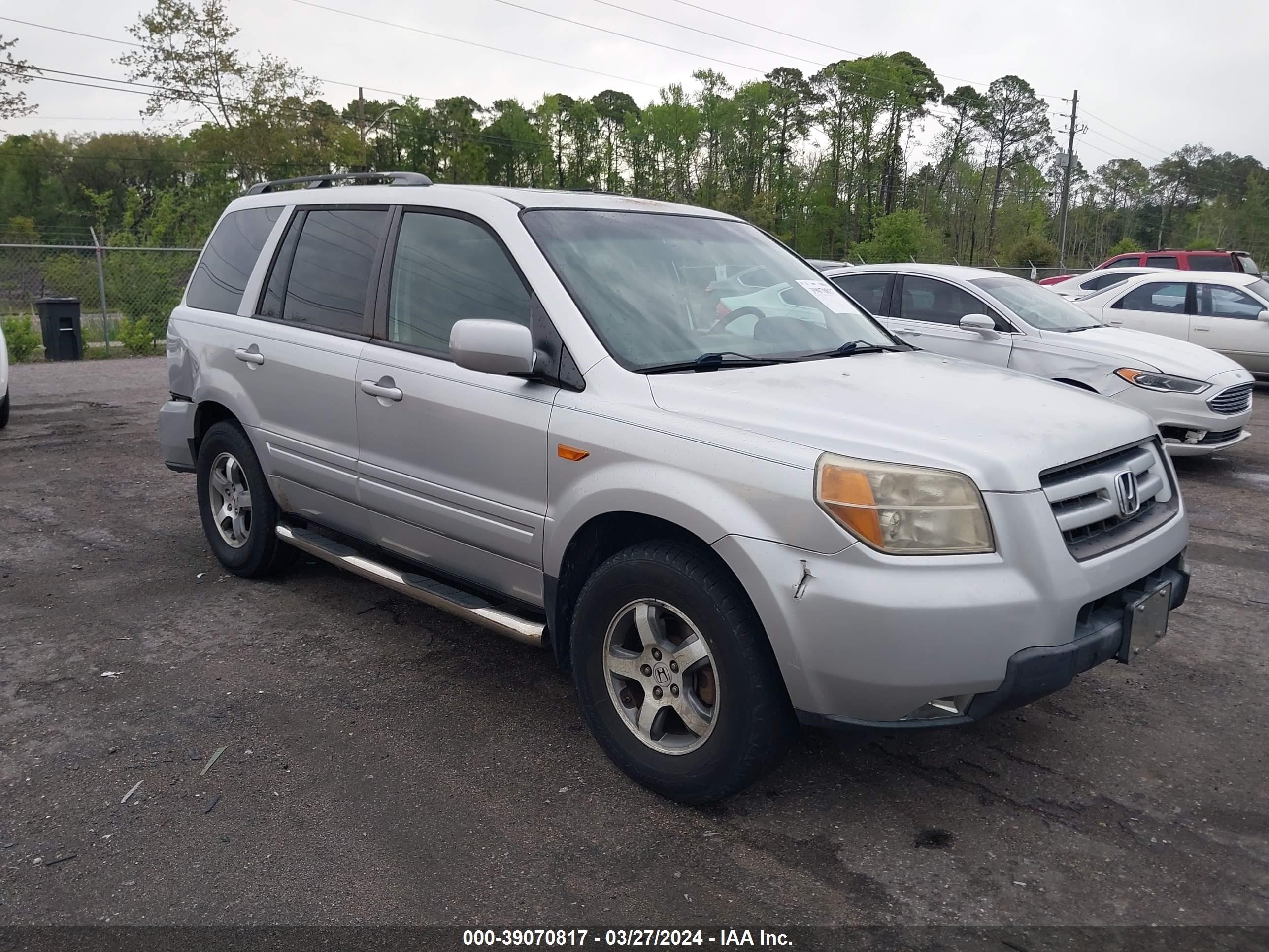 HONDA PILOT 2008 5fnyf18318b019272