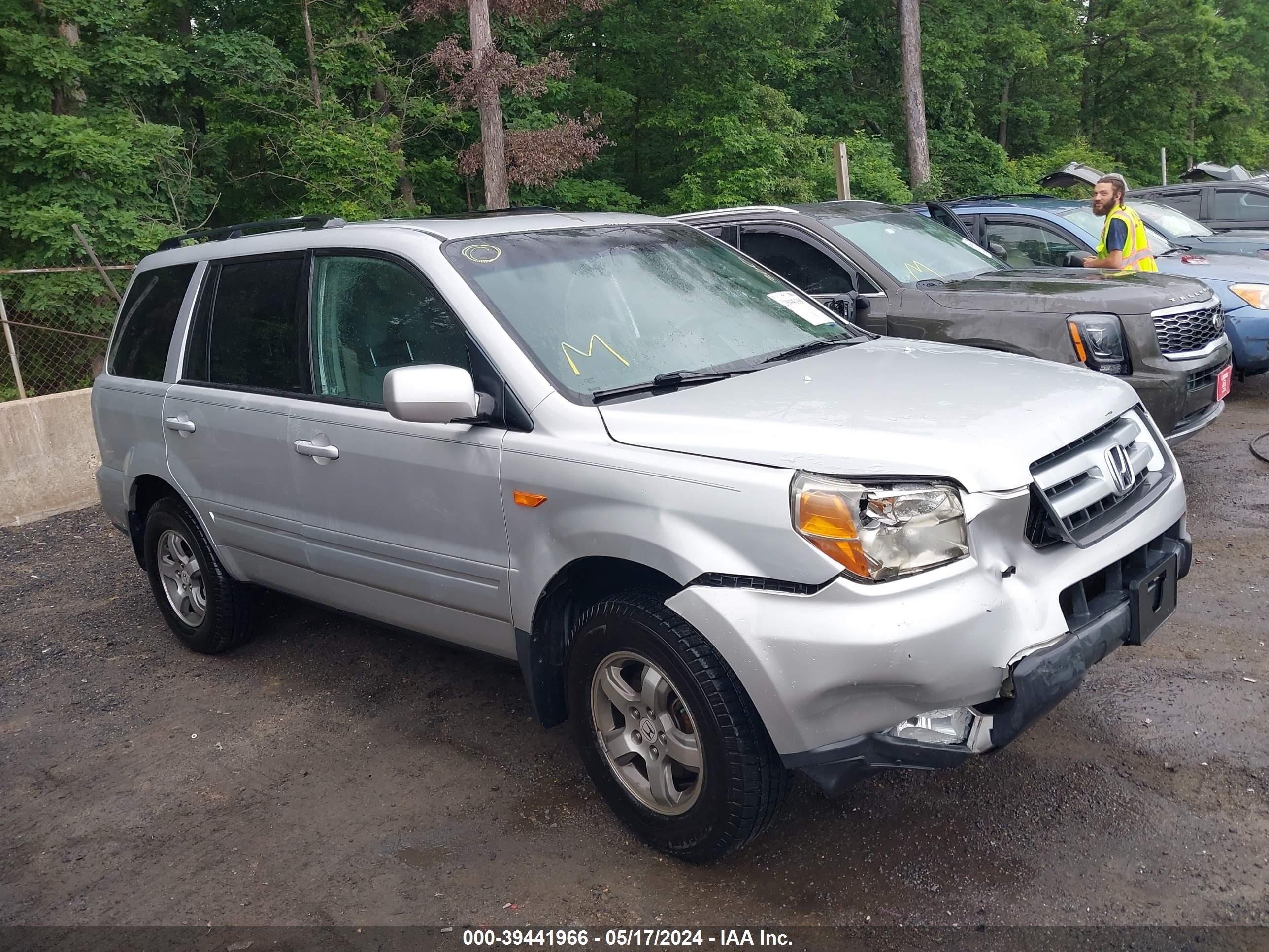 HONDA PILOT 2008 5fnyf18318b037948