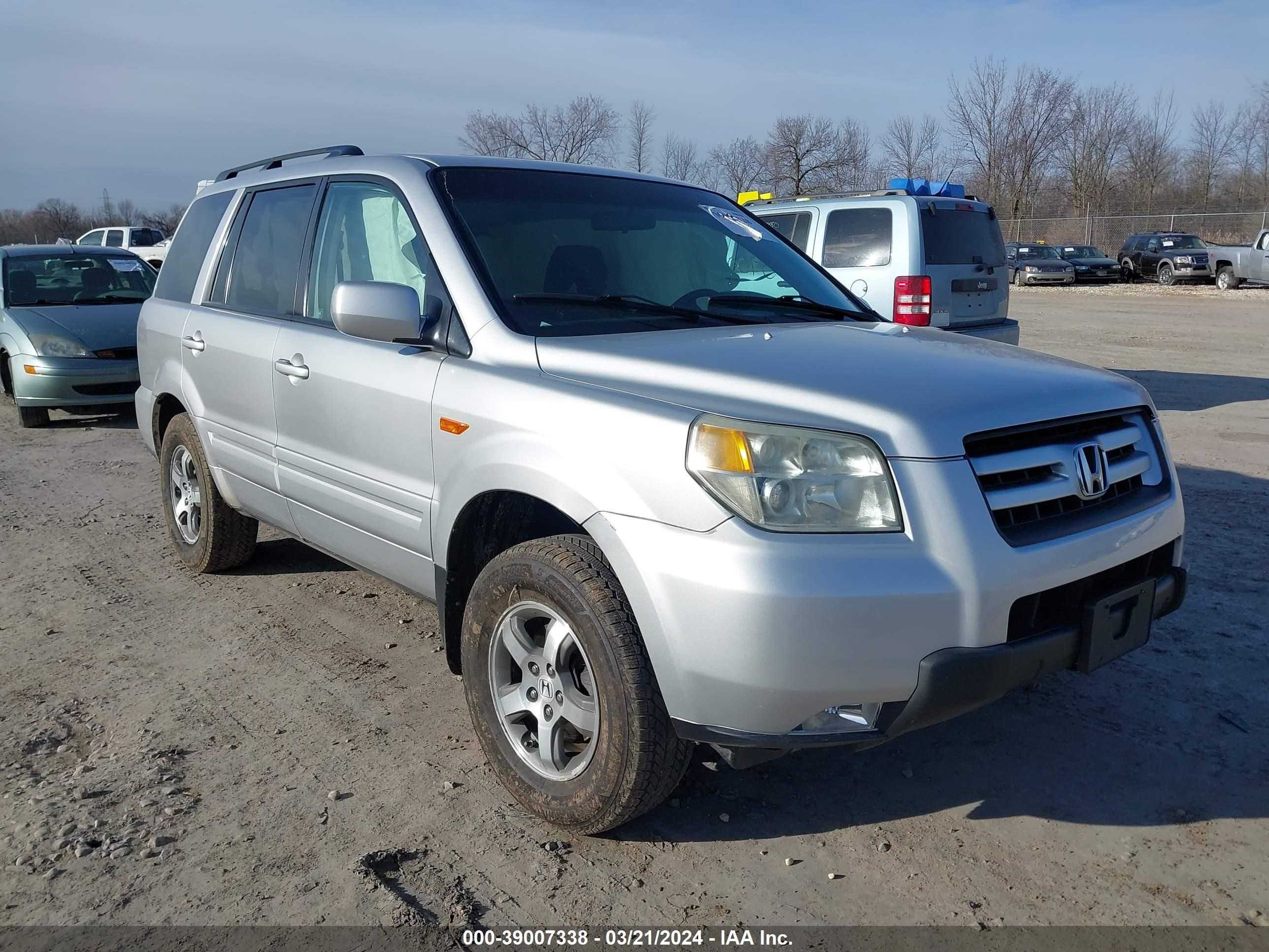 HONDA PILOT 2008 5fnyf18328b013593