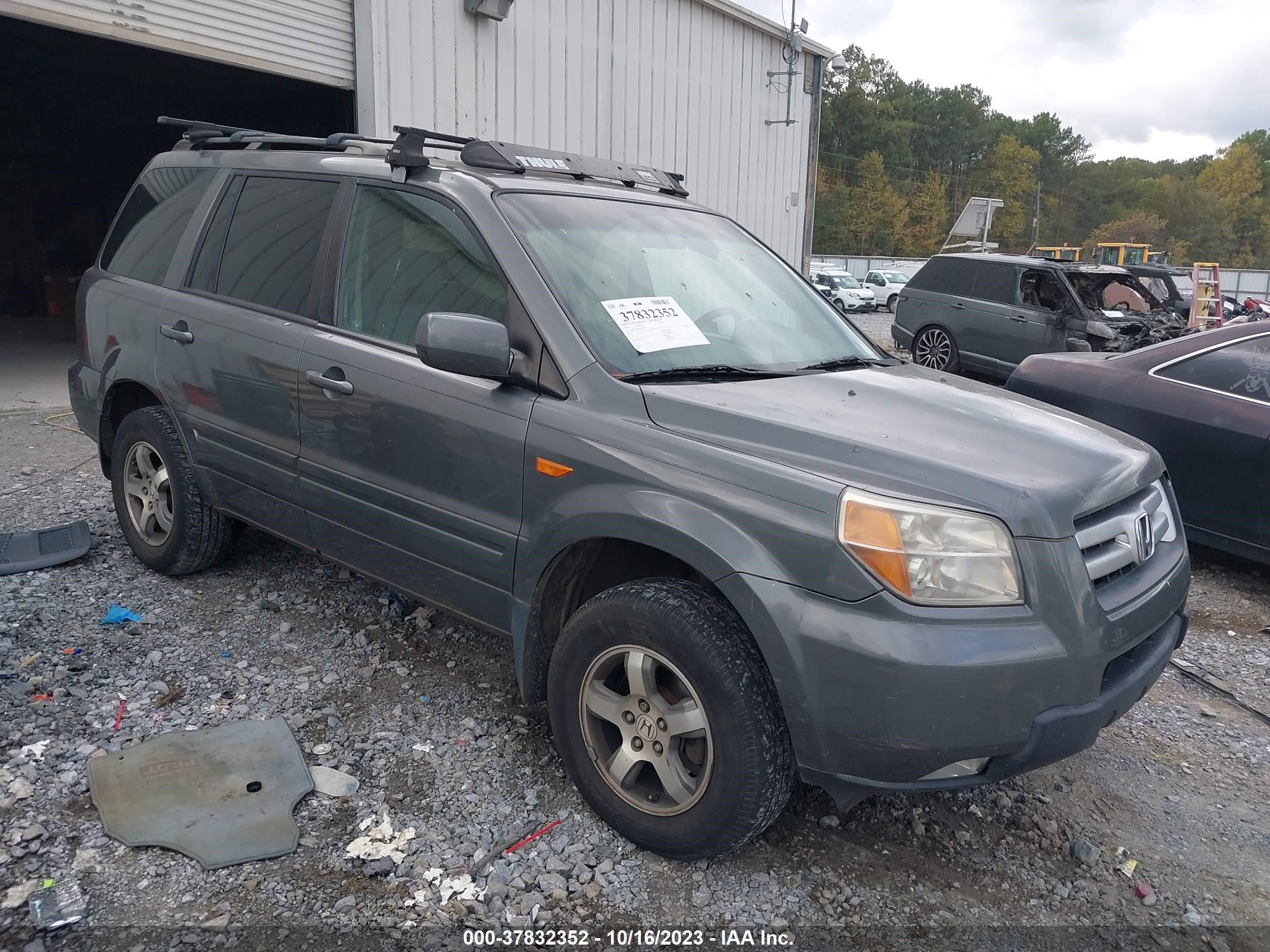 HONDA PILOT 2007 5fnyf18407b010005