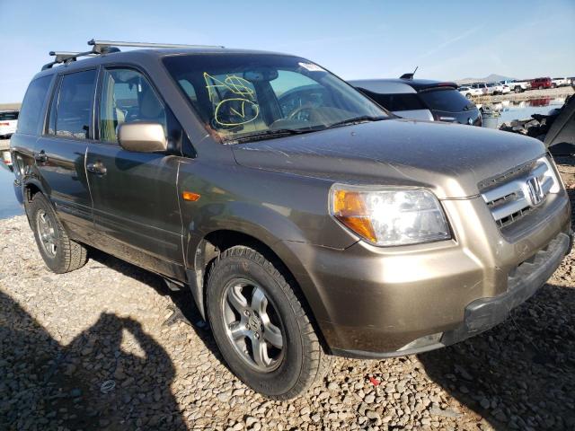 HONDA PILOT EX 2008 5fnyf18408b032295