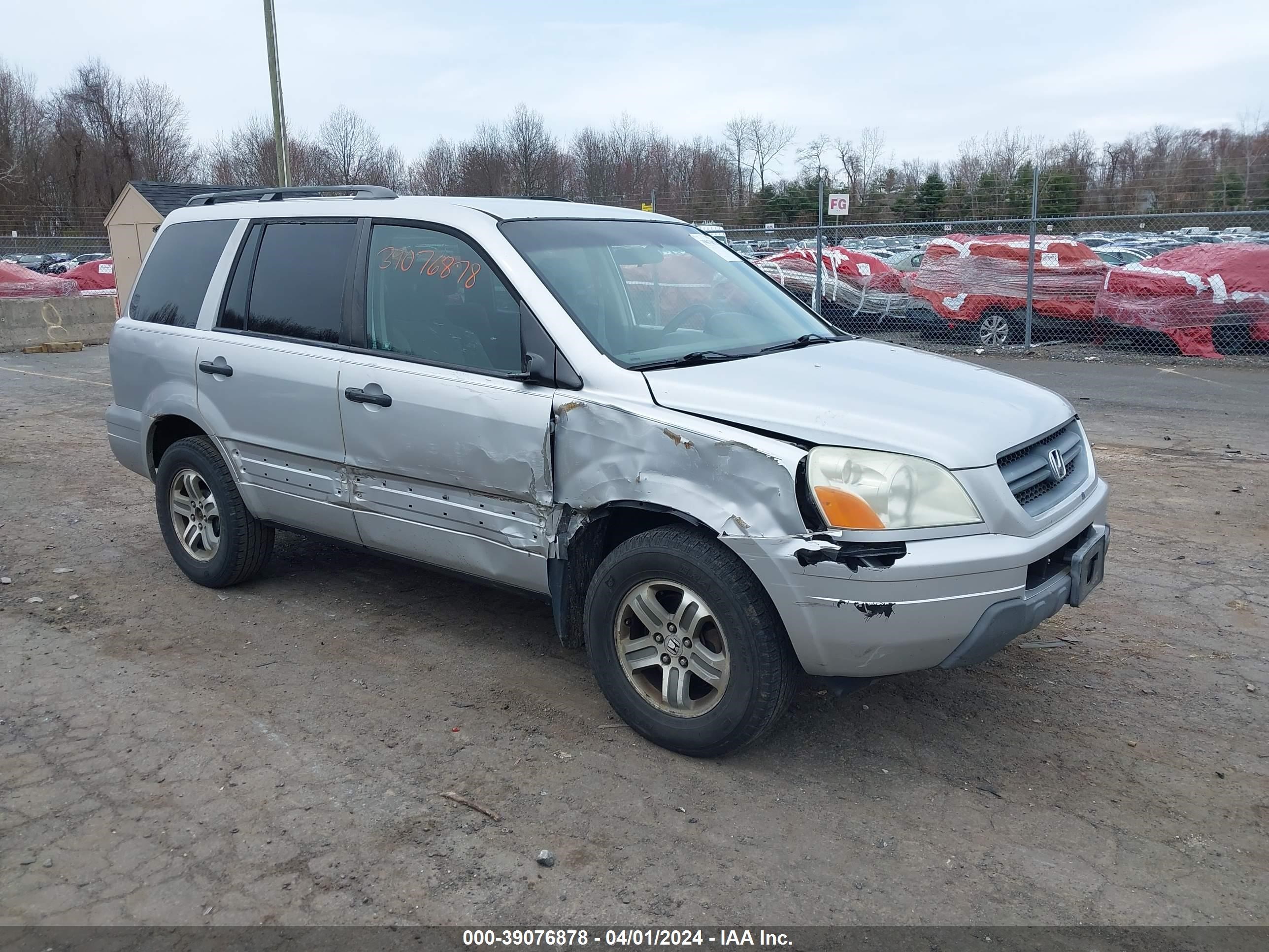 HONDA PILOT 2005 5fnyf18425b055394