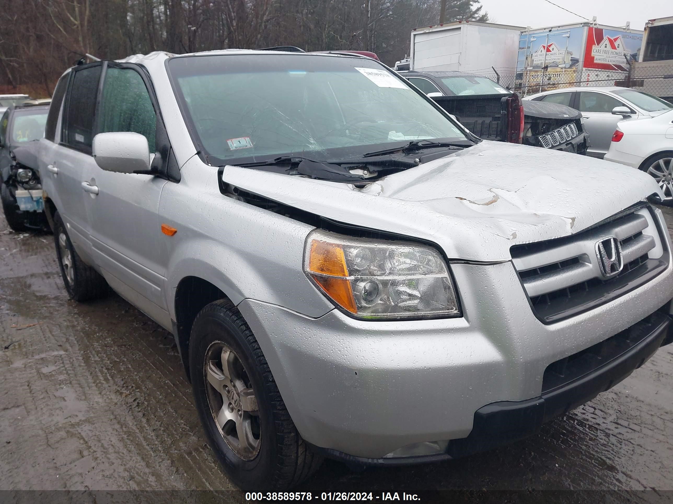 HONDA PILOT 2008 5fnyf18428b044237