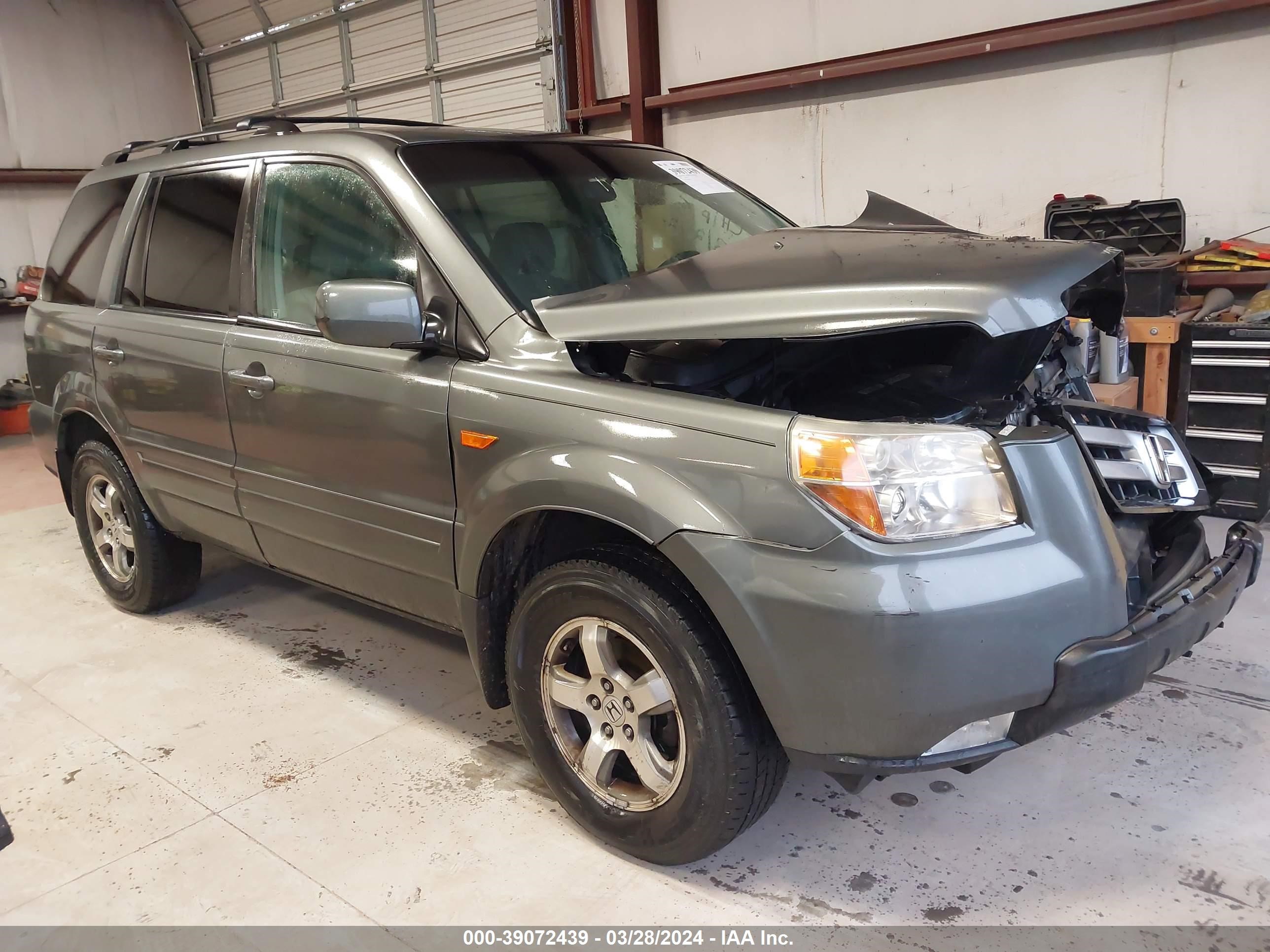 HONDA PILOT 2008 5fnyf18438b015121