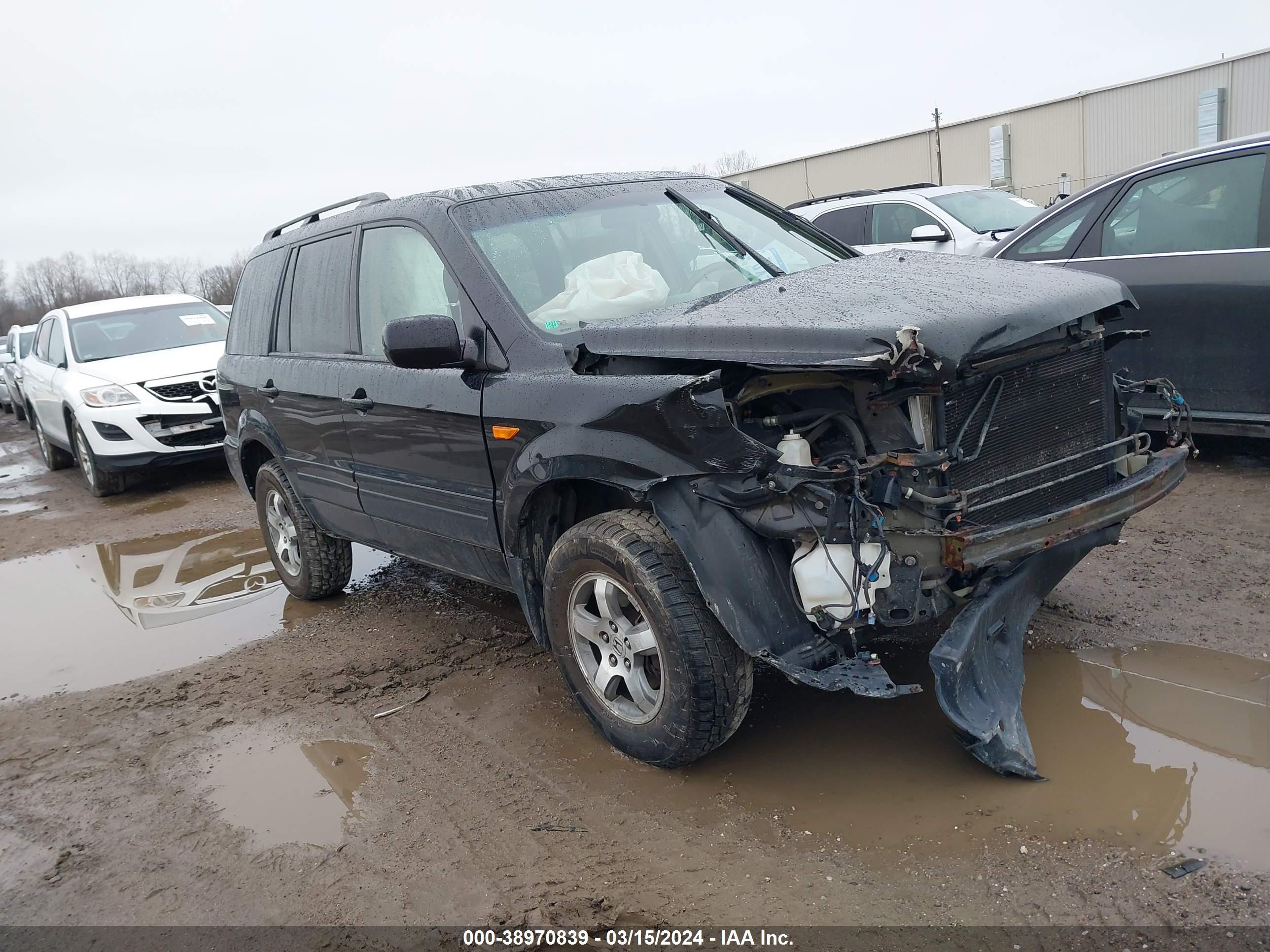 HONDA PILOT 2008 5fnyf18448b013734