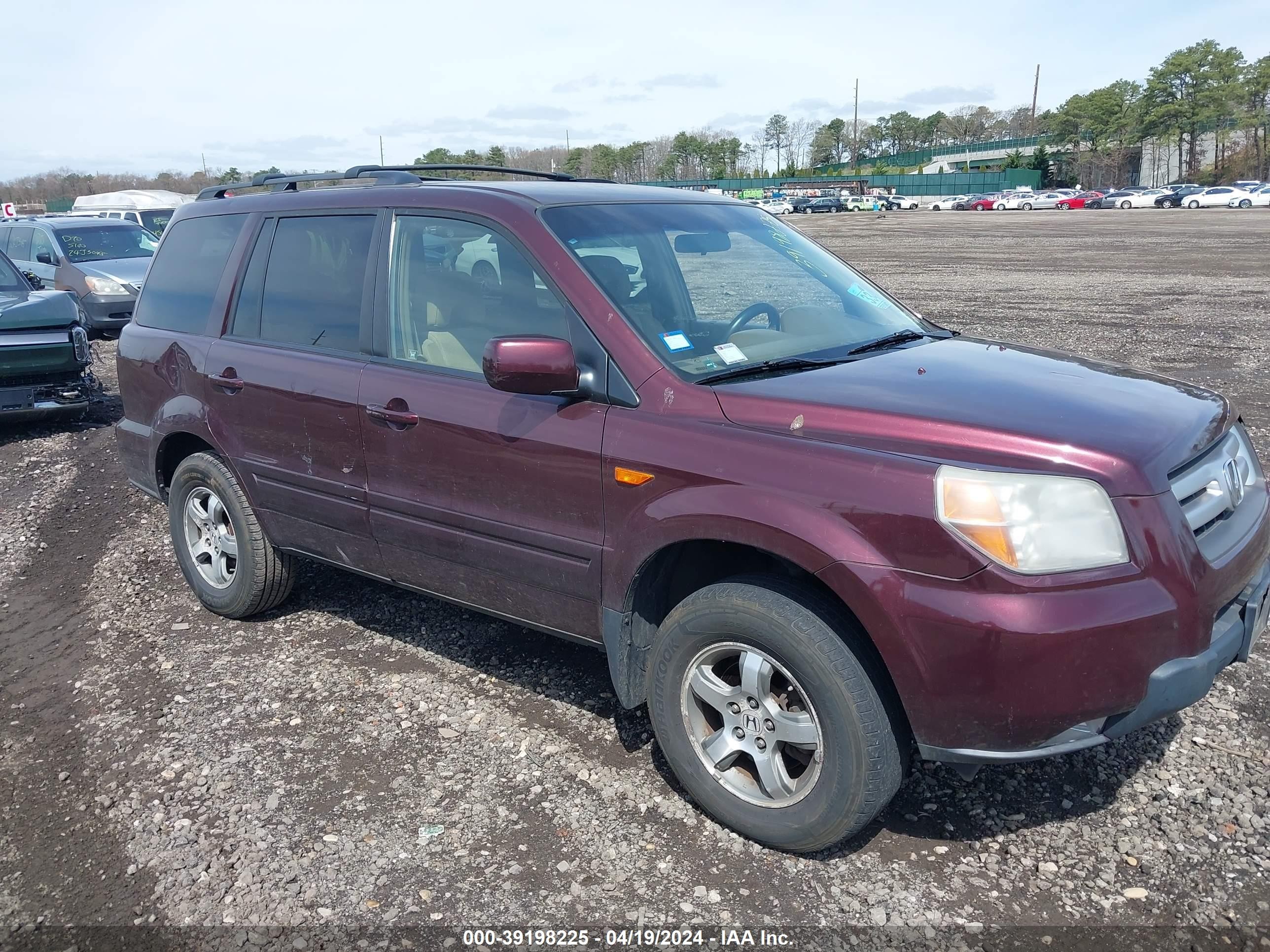 HONDA PILOT 2008 5fnyf18448b026810