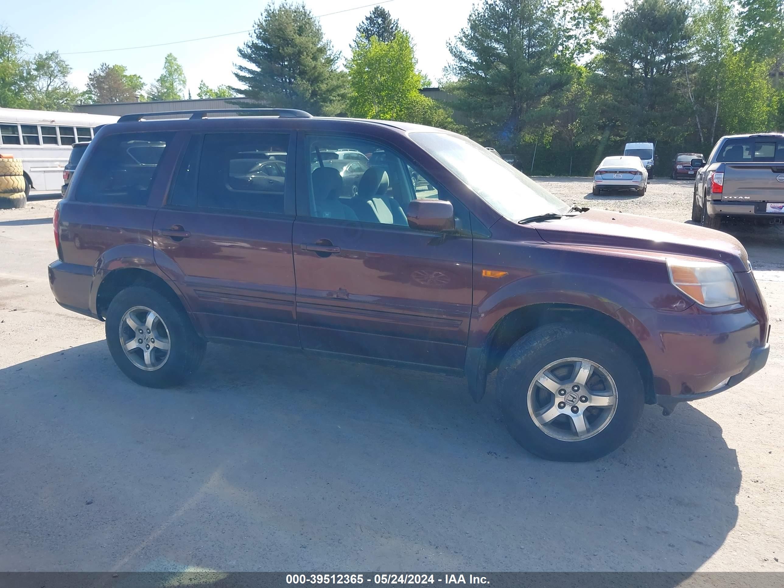 HONDA PILOT 2008 5fnyf18468b002573