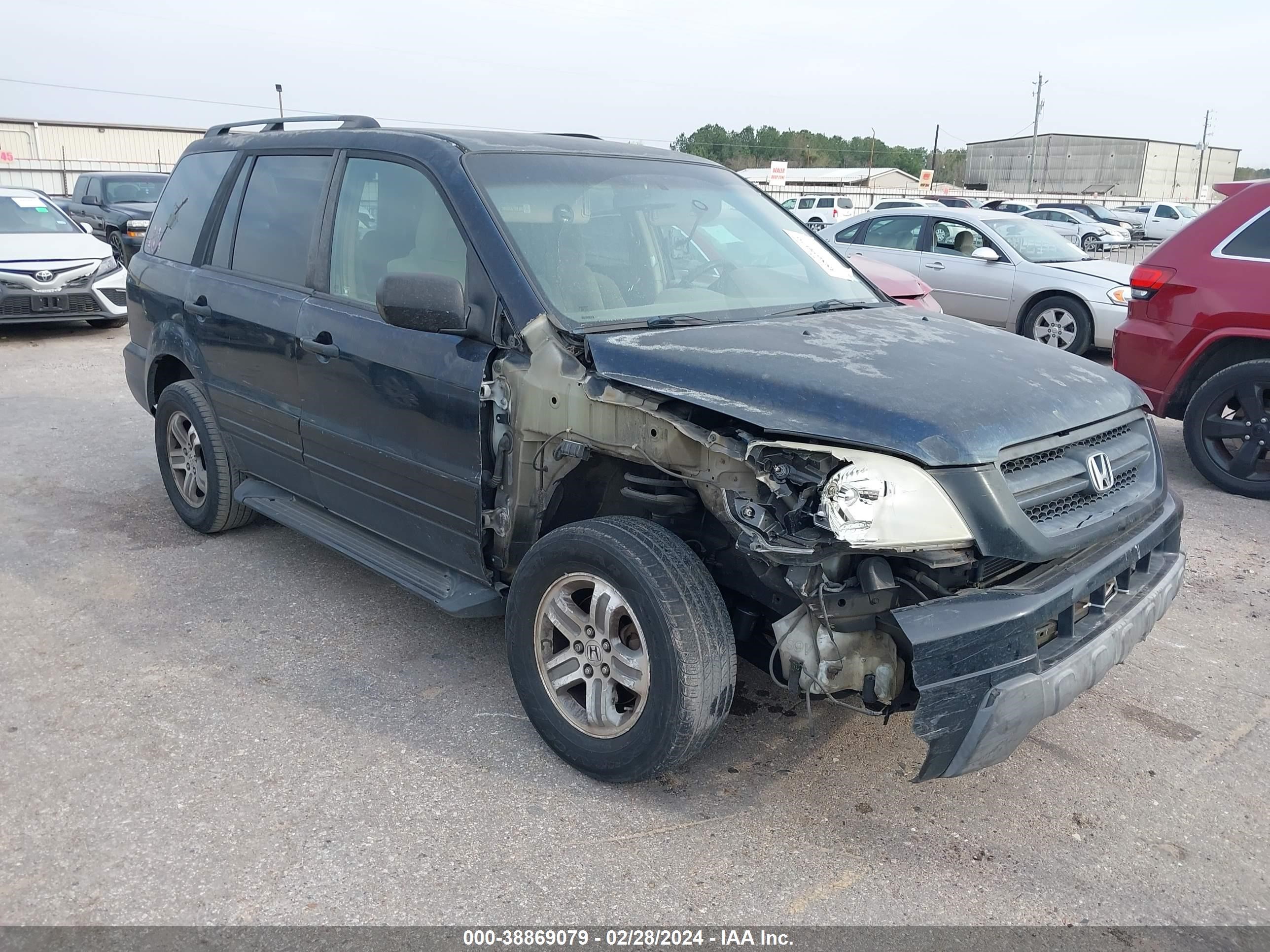 HONDA PILOT 2005 5fnyf18495b046708