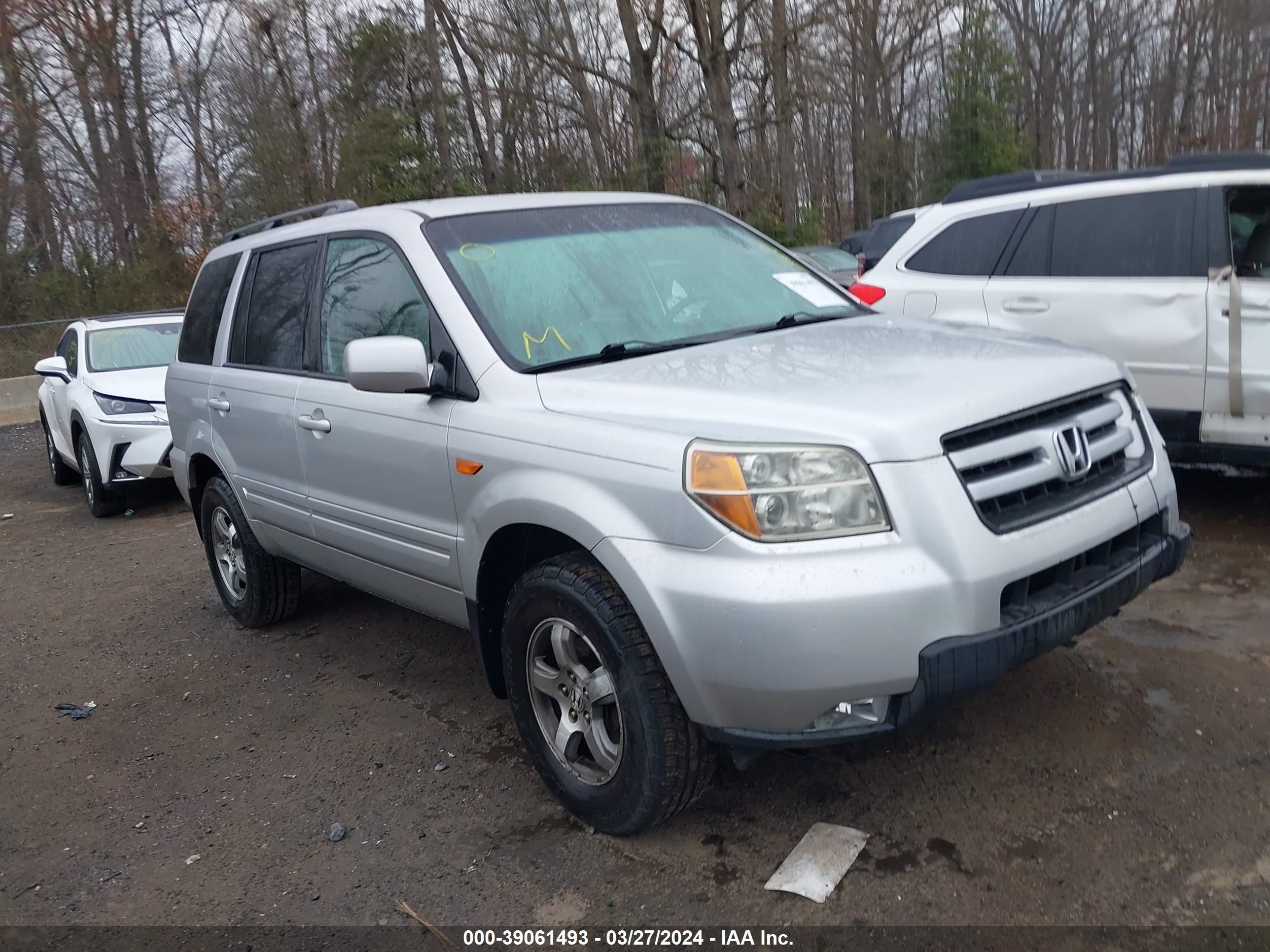 HONDA PILOT 2006 5fnyf184x6b028798