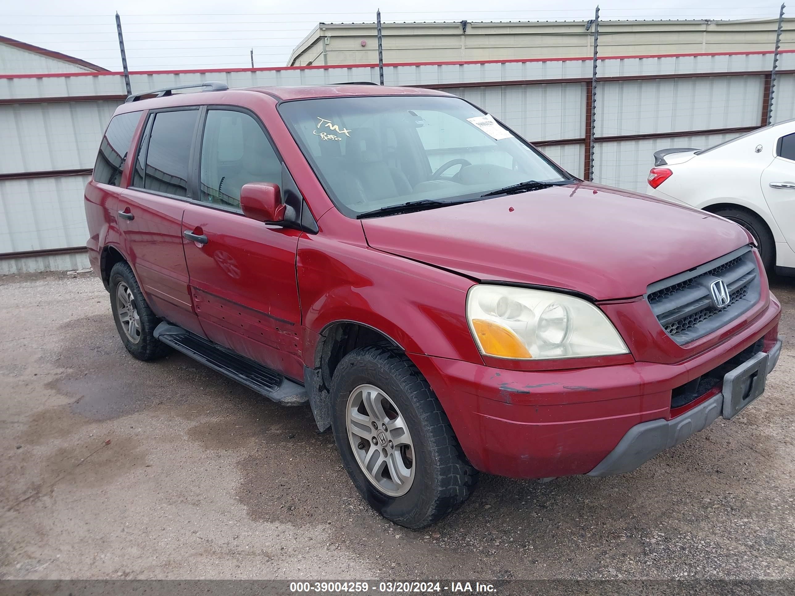 HONDA PILOT 2005 5fnyf18505b032270