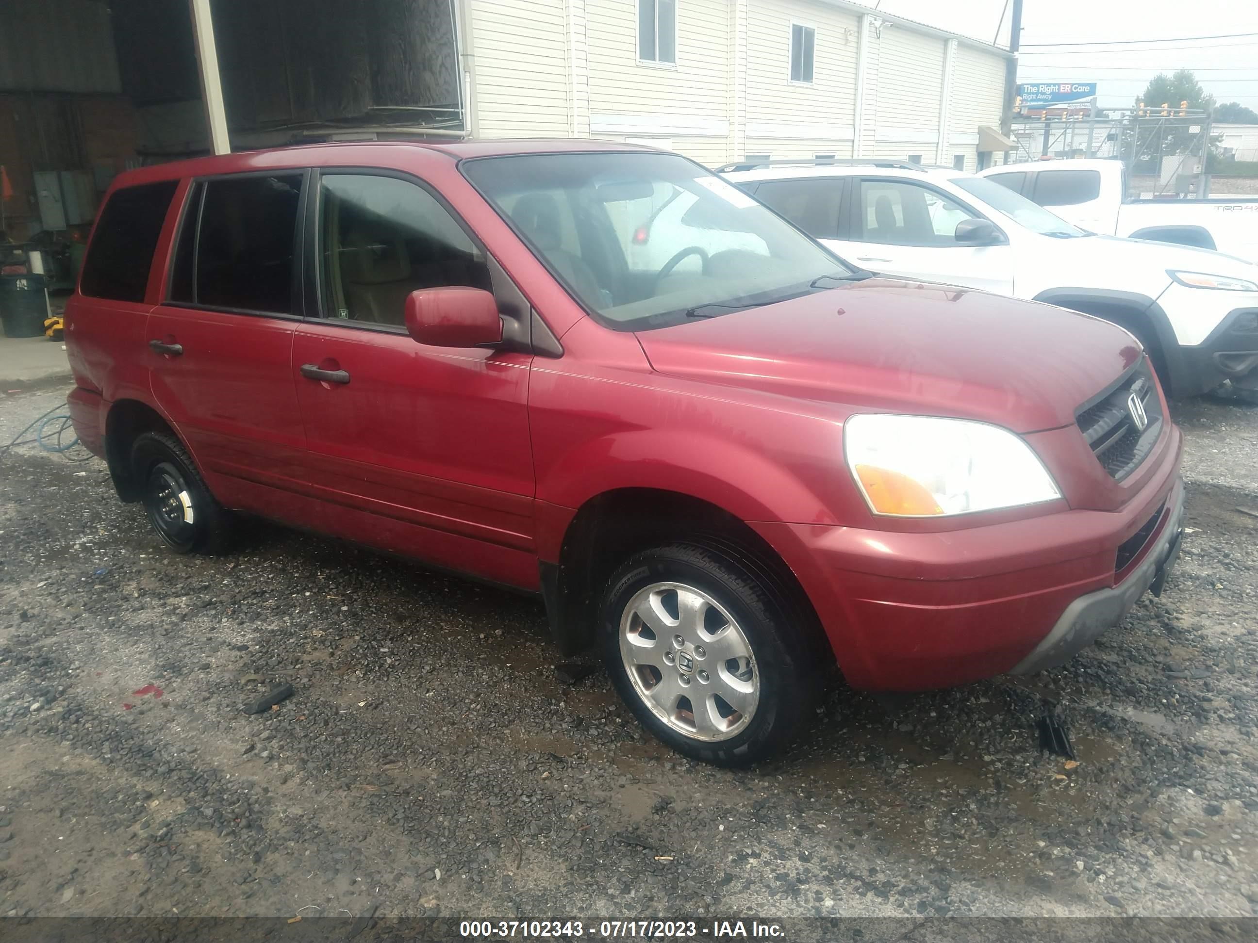 HONDA PILOT 2005 5fnyf18505b044693