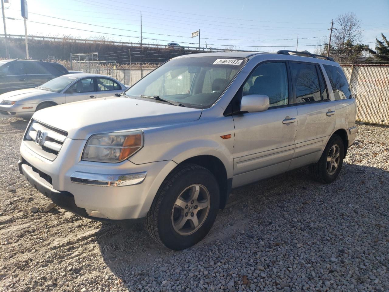 HONDA PILOT 2007 5fnyf18507b000261