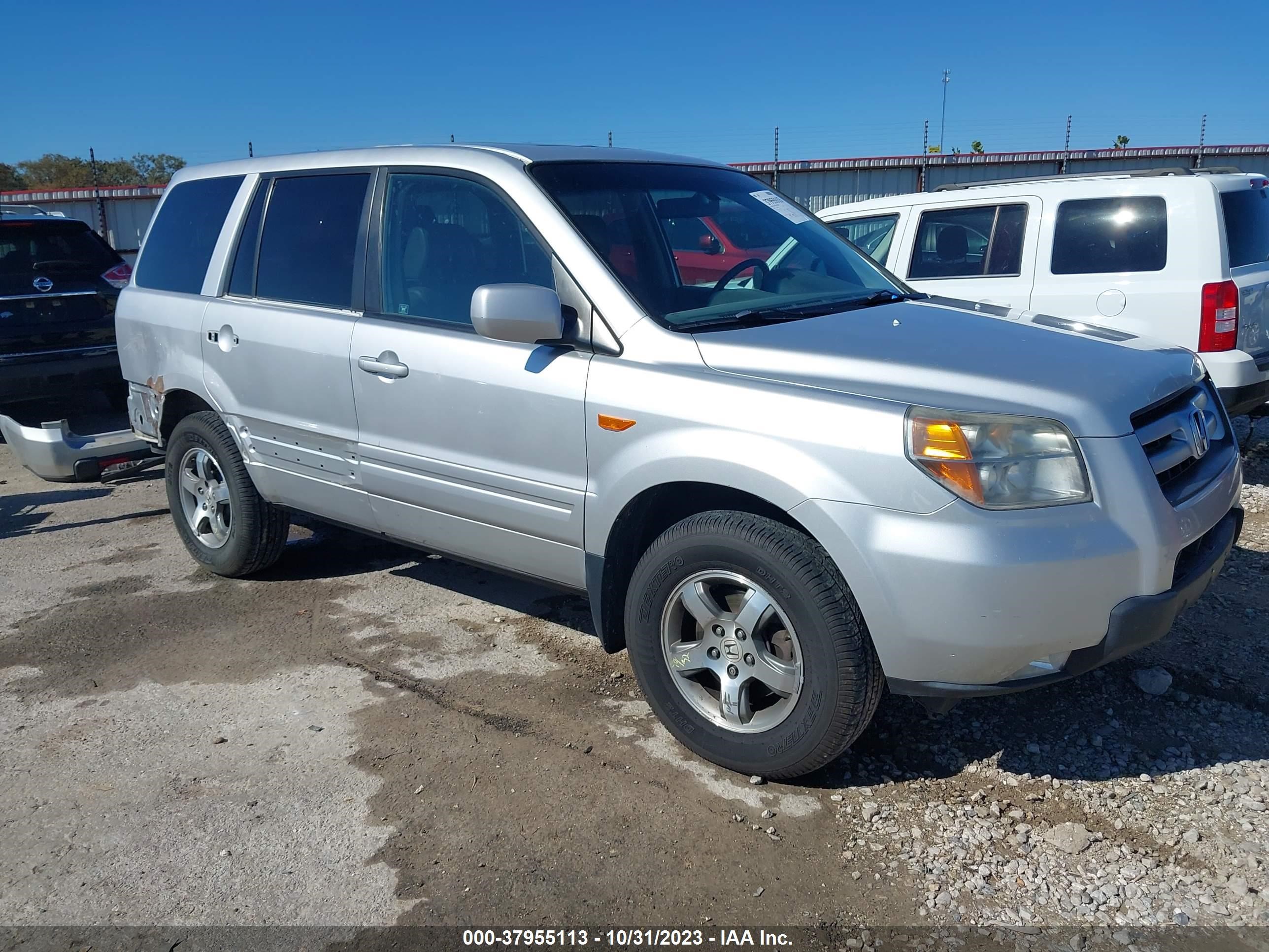 HONDA PILOT 2008 5fnyf18508b004263