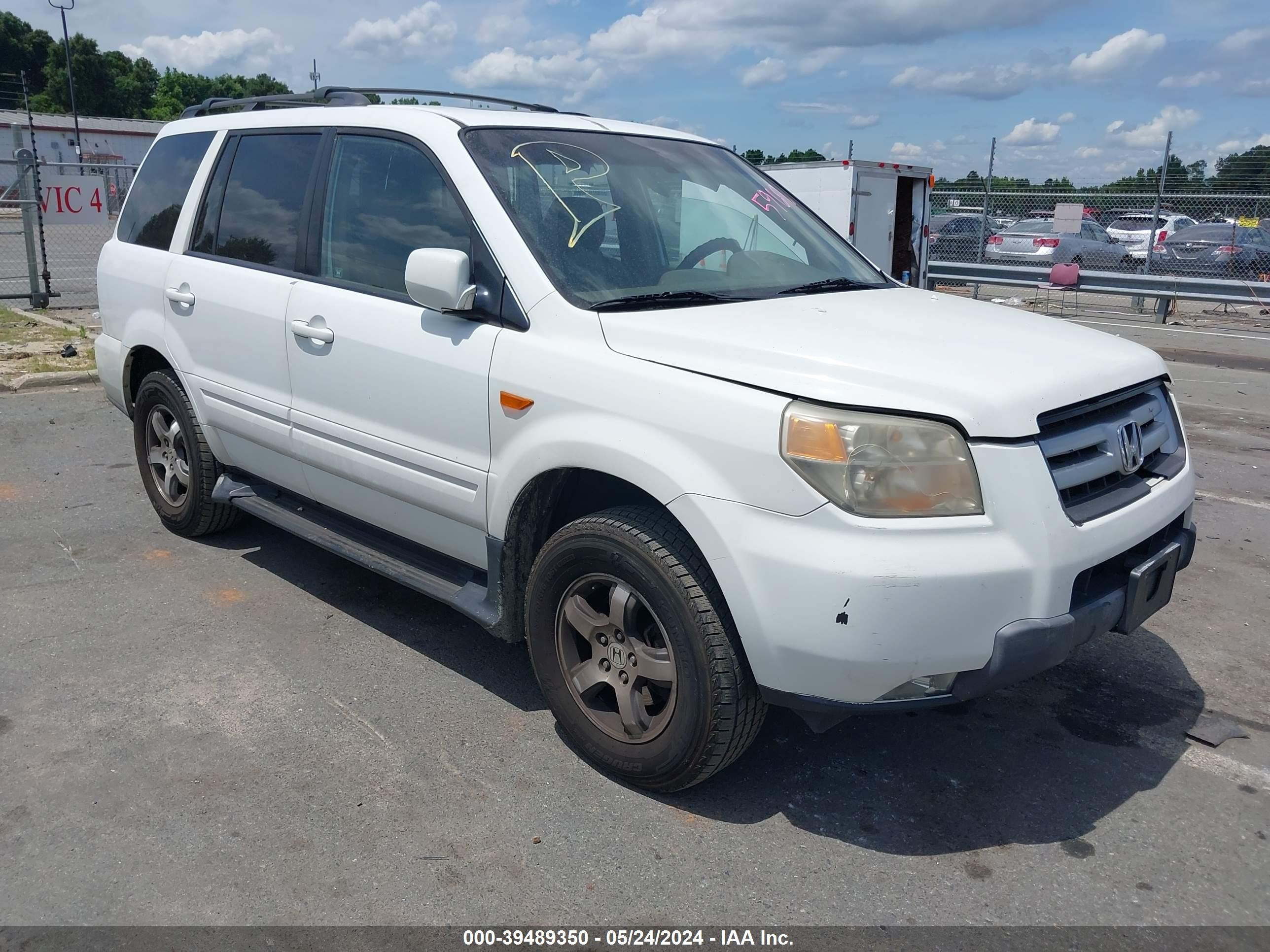 HONDA PILOT 2008 5fnyf18508b025968