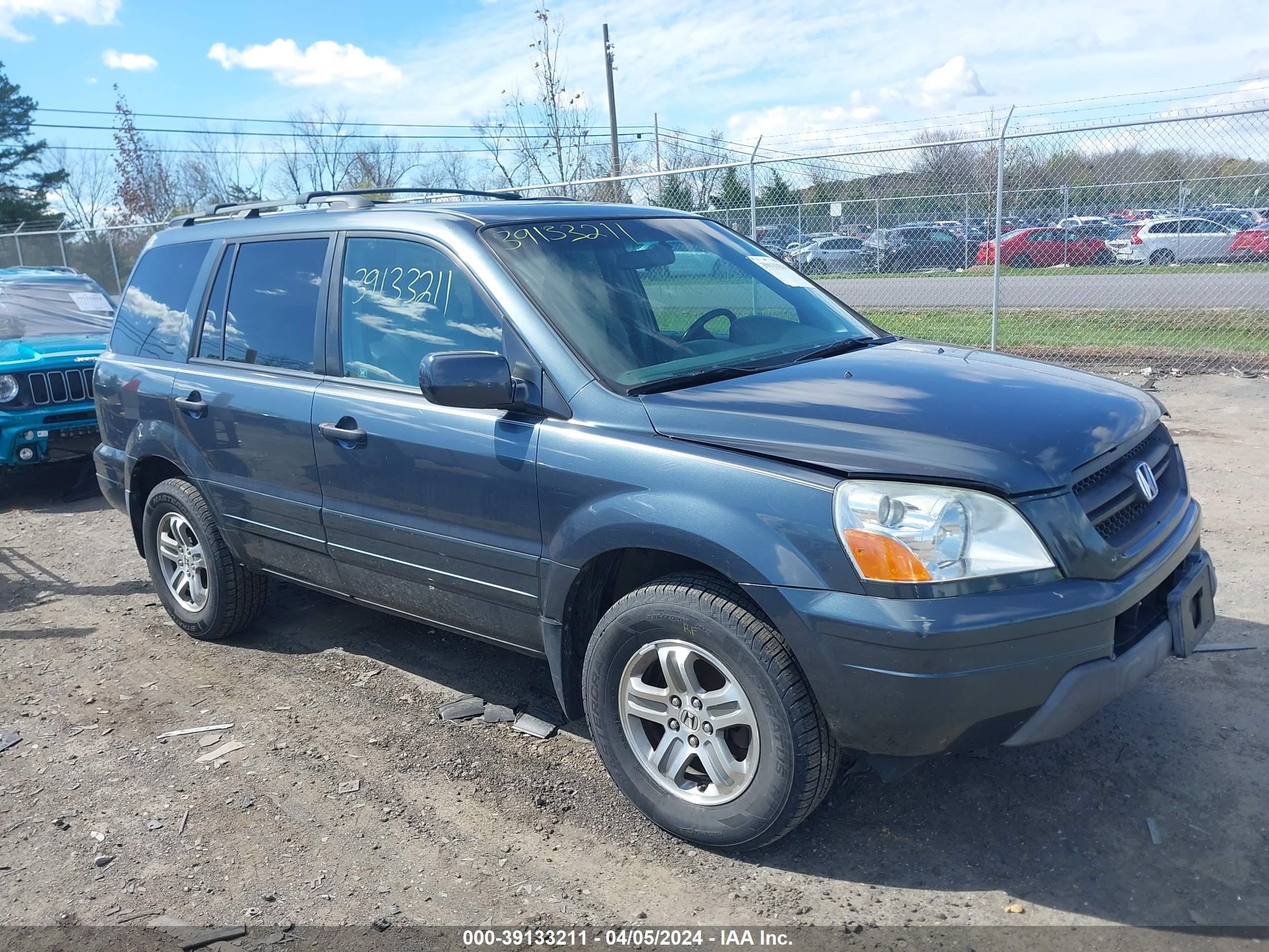 HONDA PILOT 2005 5fnyf18515b049630