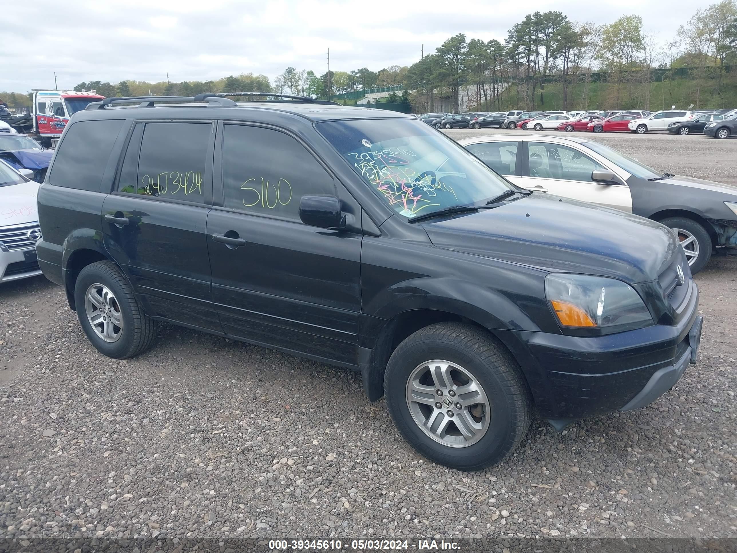 HONDA PILOT 2005 5fnyf18515b060580