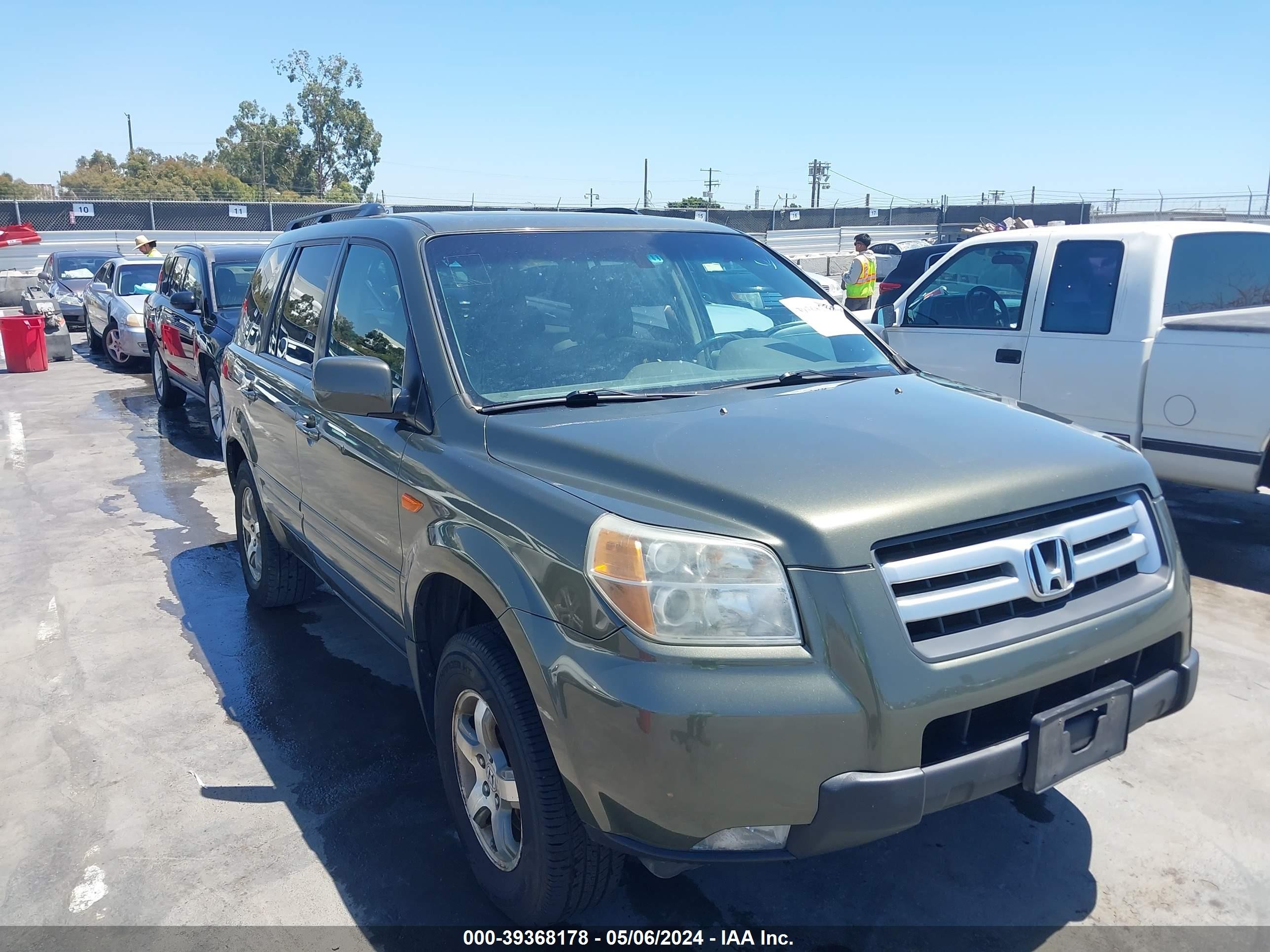 HONDA PILOT 2006 5fnyf18516b000767